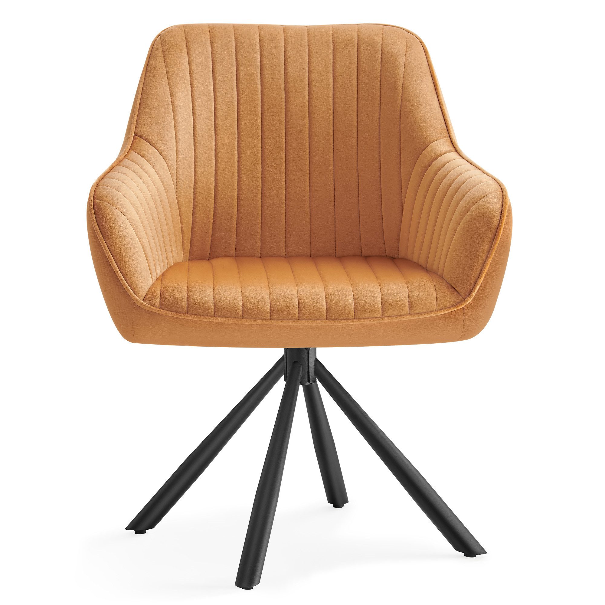 SONGMICS Esszimmerstuhl (1 St), Esszimmerstuhl, Küchenstuhl drehbar, Stahlb günstig online kaufen