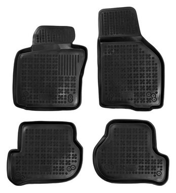 AZUGA Auto-Fußmatten Hohe Gummi-Fußmatten passend für VW Golf 5/VW Golf 6, für VW Golf V,Golf VI 5-türer Variant,3-türer/5-türer