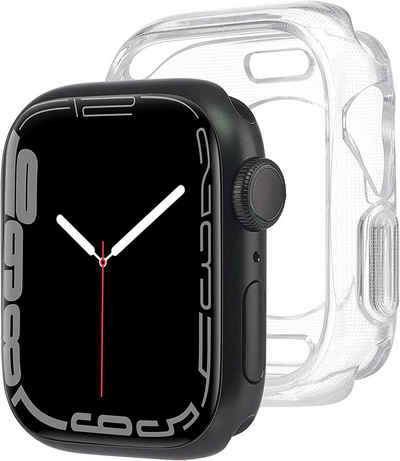Case-Mate Smartwatch-Hülle Tough Clear Bumper, Stoßfeste Apple Watch Series Series 9 / 8 / 7 Hülle