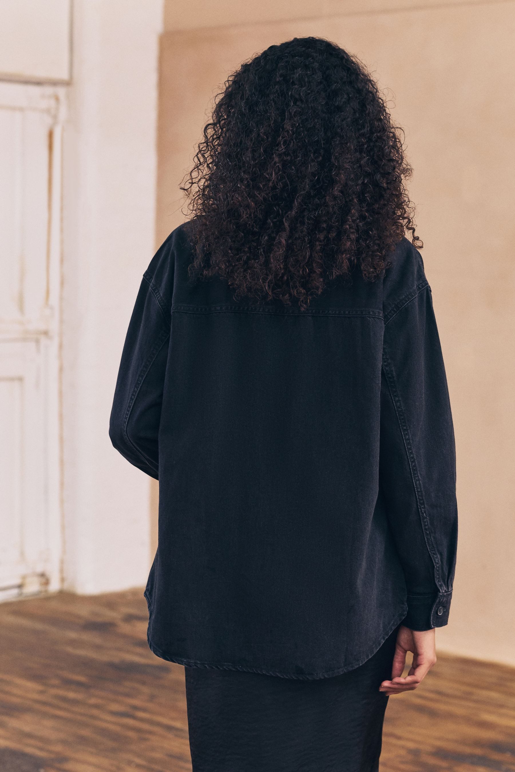 Next Jeanshemd Jeanshemd in Übergröße (1-tlg) günstig online kaufen