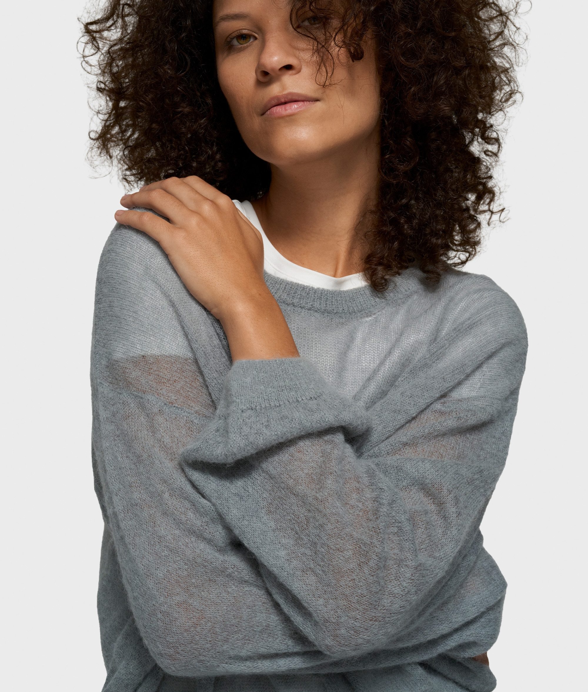 10DAYS Rundhalspullover thin knit sweater günstig online kaufen