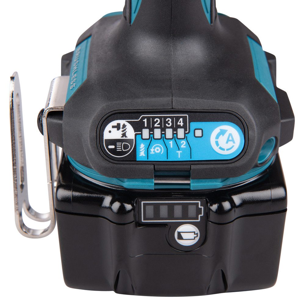 Makita Akku-Schlagschrauber DTD 173 Z Akku Schlagschrauber 18 V 180 Nm 1/4" Brushless Solo – Bild 4 von 5