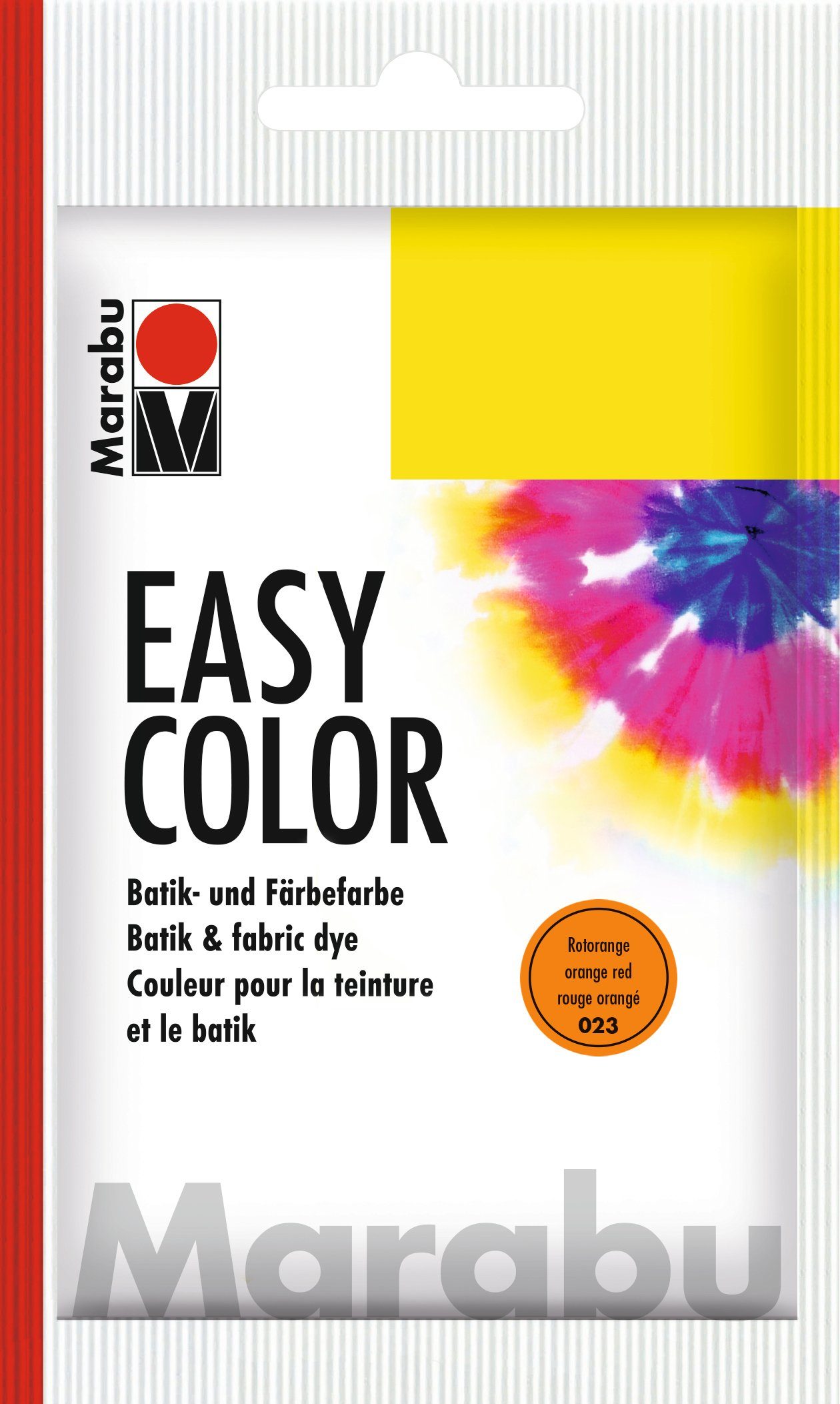Marabu Bastelfarbe Easy Color, 25 g Rotorange