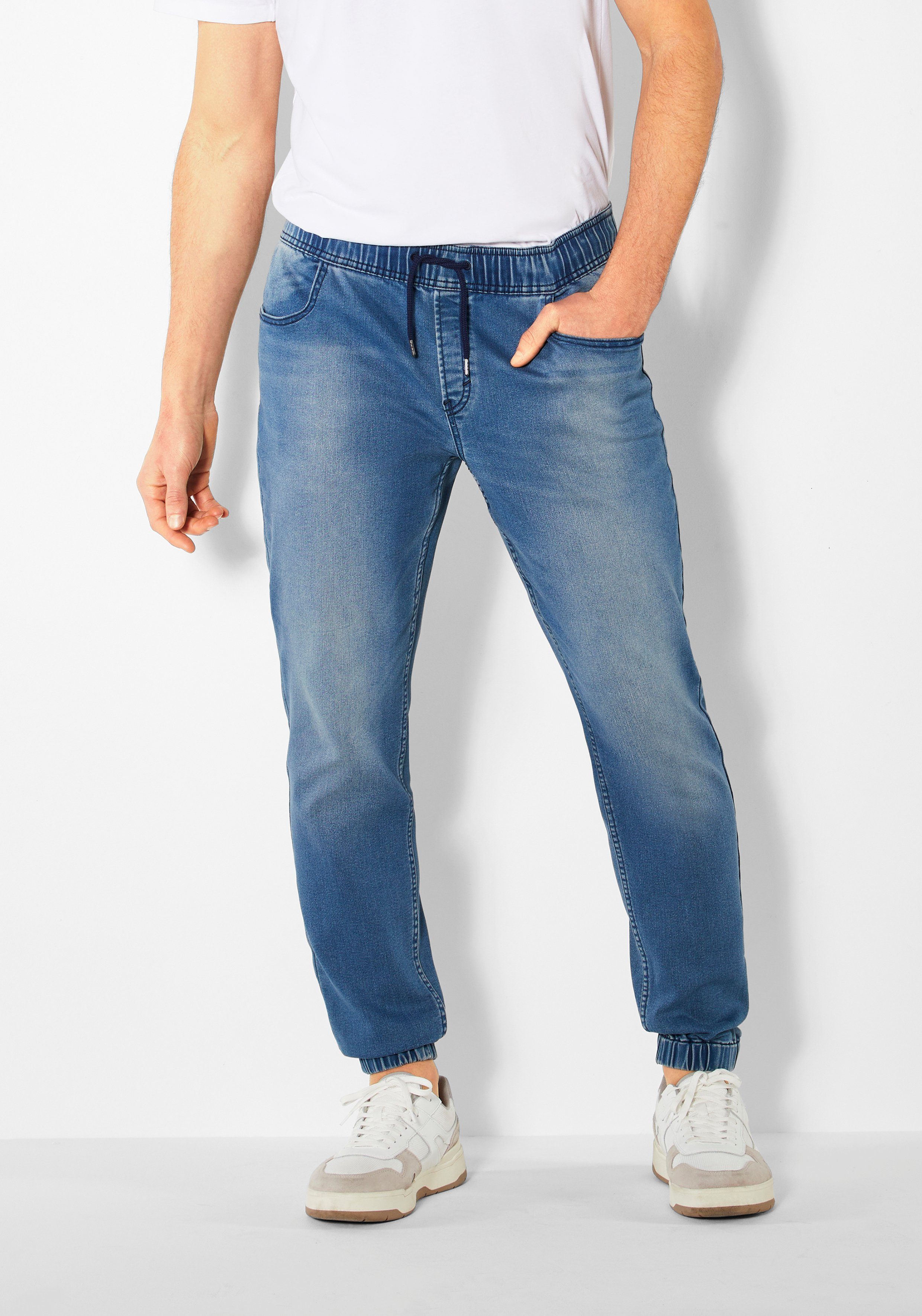 Bench. Jogg Pants »Herren Straight-Jeans« Denim Jogger Jeanshose mit  Stretch - Schlupfjeans online kaufen | OTTO