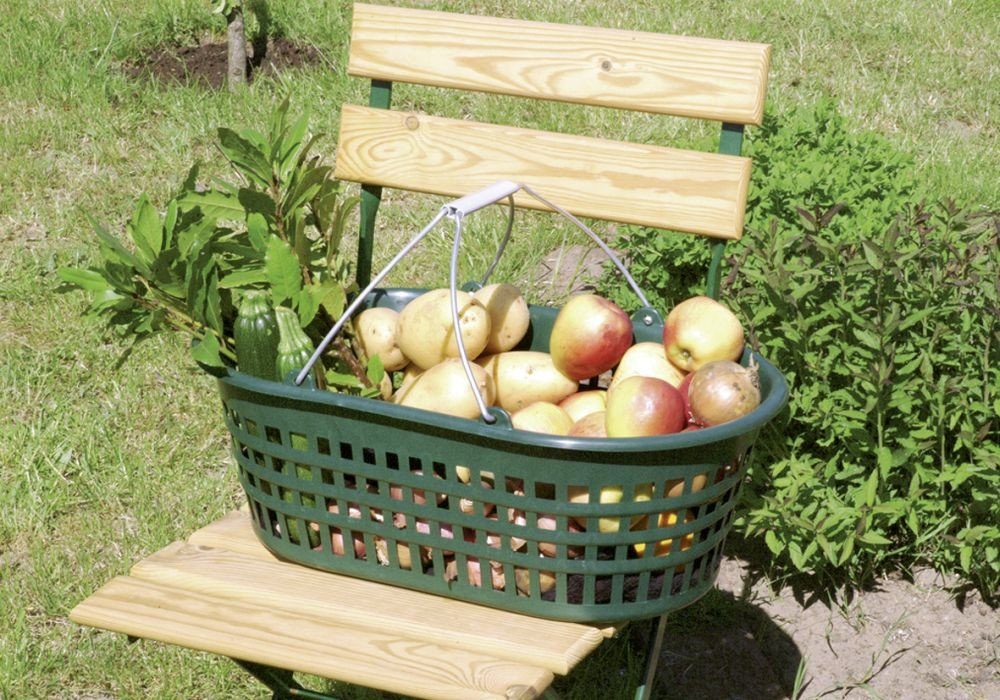 Floraworld Obstpflücker Floraworld Gartenkorb 18 L Classic, grün günstig online kaufen