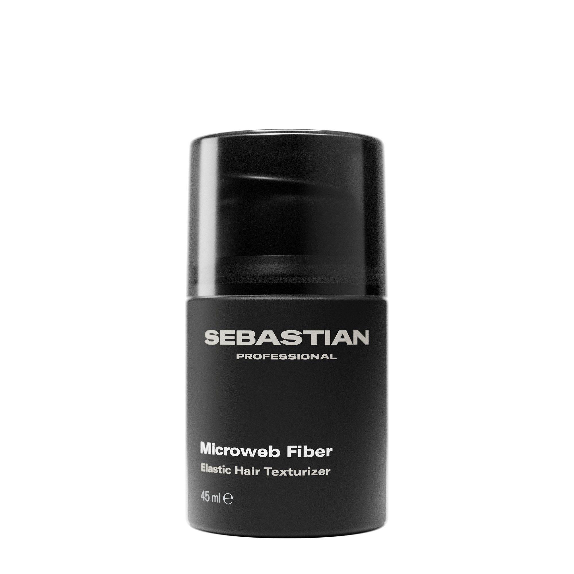 Sebastian Professional Haarcreme Microweb Fiber, für flexibles Styling, Creme-Textur, 45 ml Inhalt