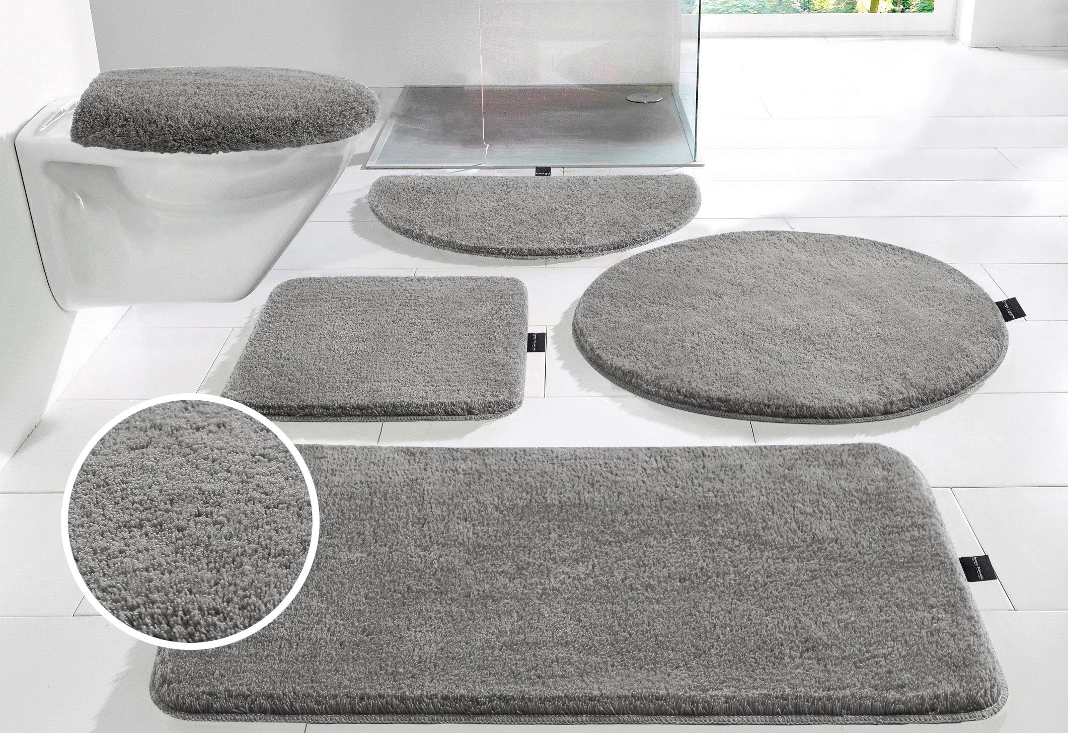 Badematte Lana, Badvorleger, Badezimmer Teppich