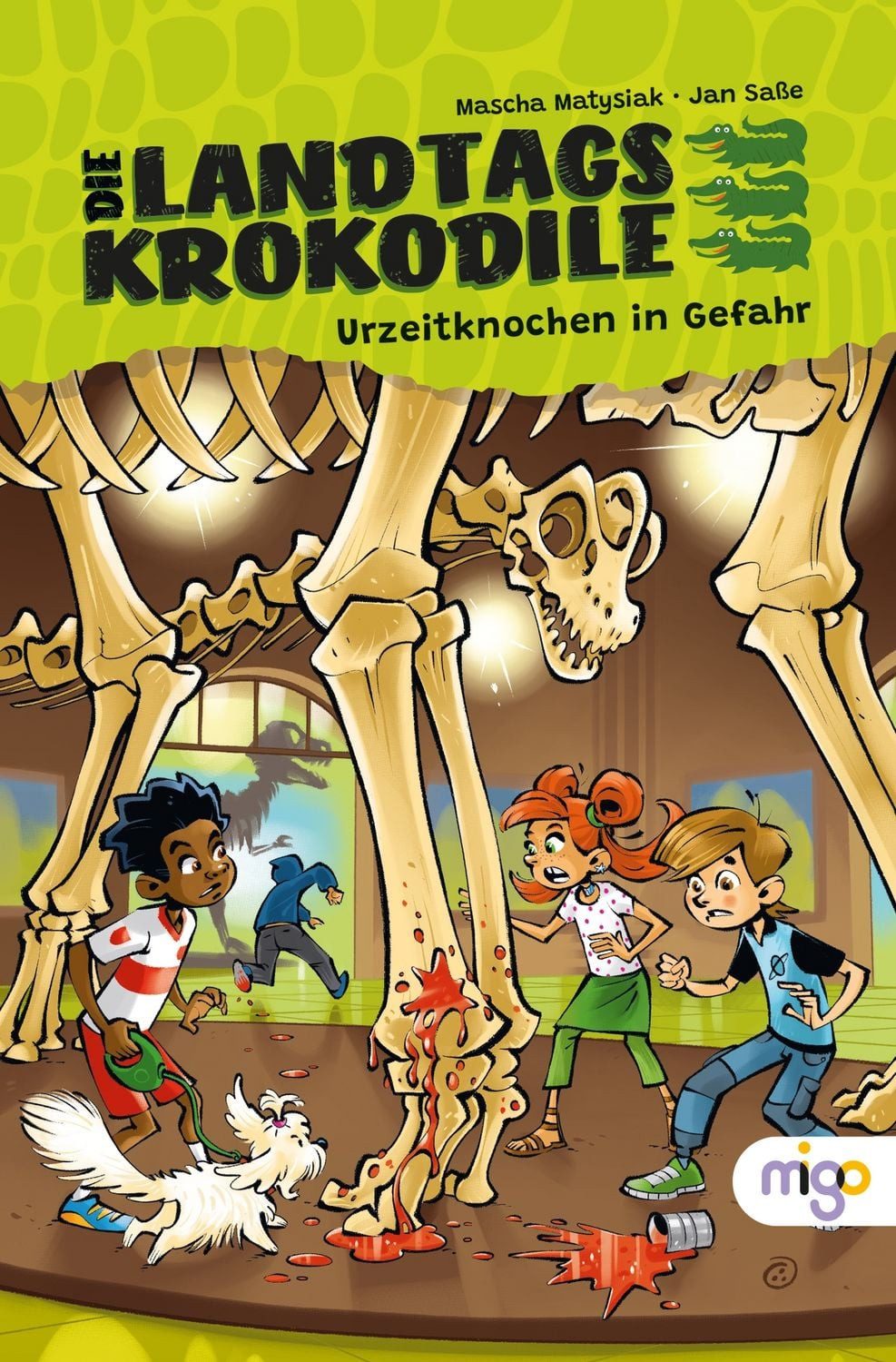 Die Landtagskrokodile 1. Urzeitknochen in Gefahr / Mascha Matysiak