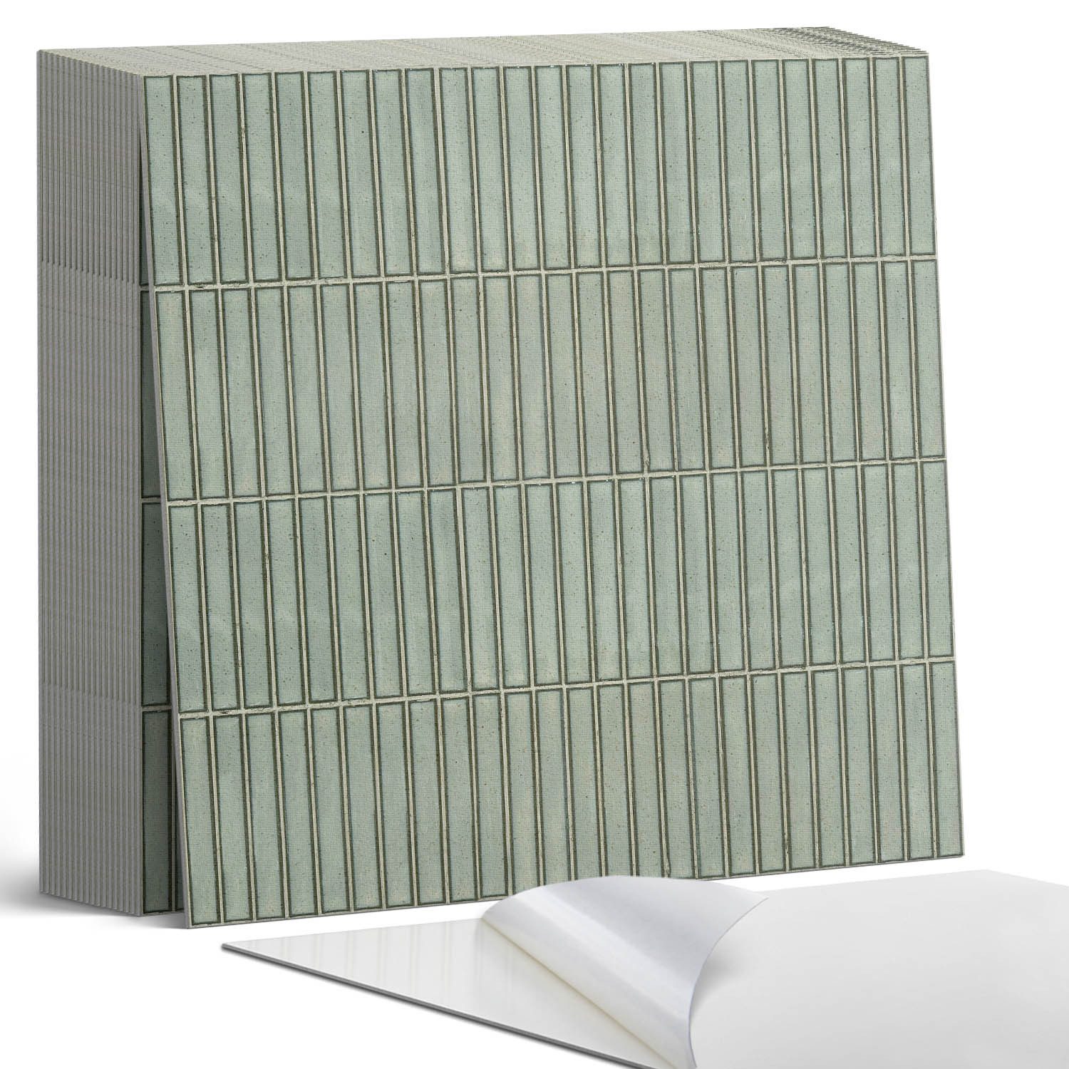 Coloray Vinylfliesen Vinyl Wandfliesen selbstklebend 1,6 mm, Selbstklebende PVC-Fliesen
