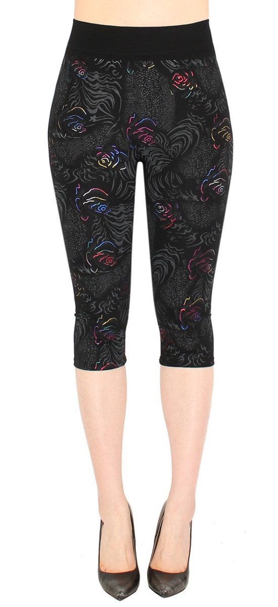 dy_mode Caprileggings Damen Capri Leggings 3/4 günstig online kaufen