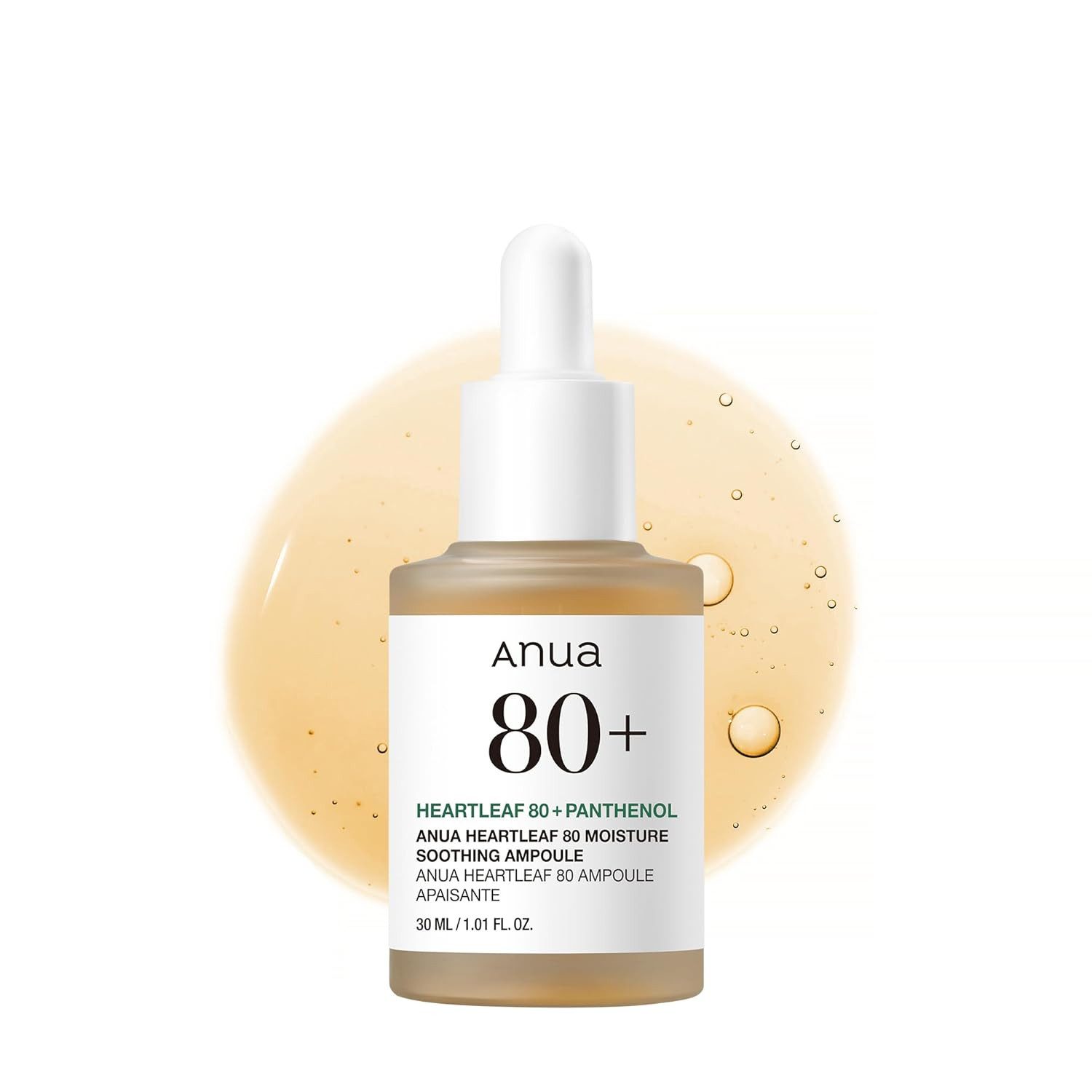 Gesichtsserum Heartleaf 80 % Moisture Soothing Ampoule 30 ml – beruhigendes Serum