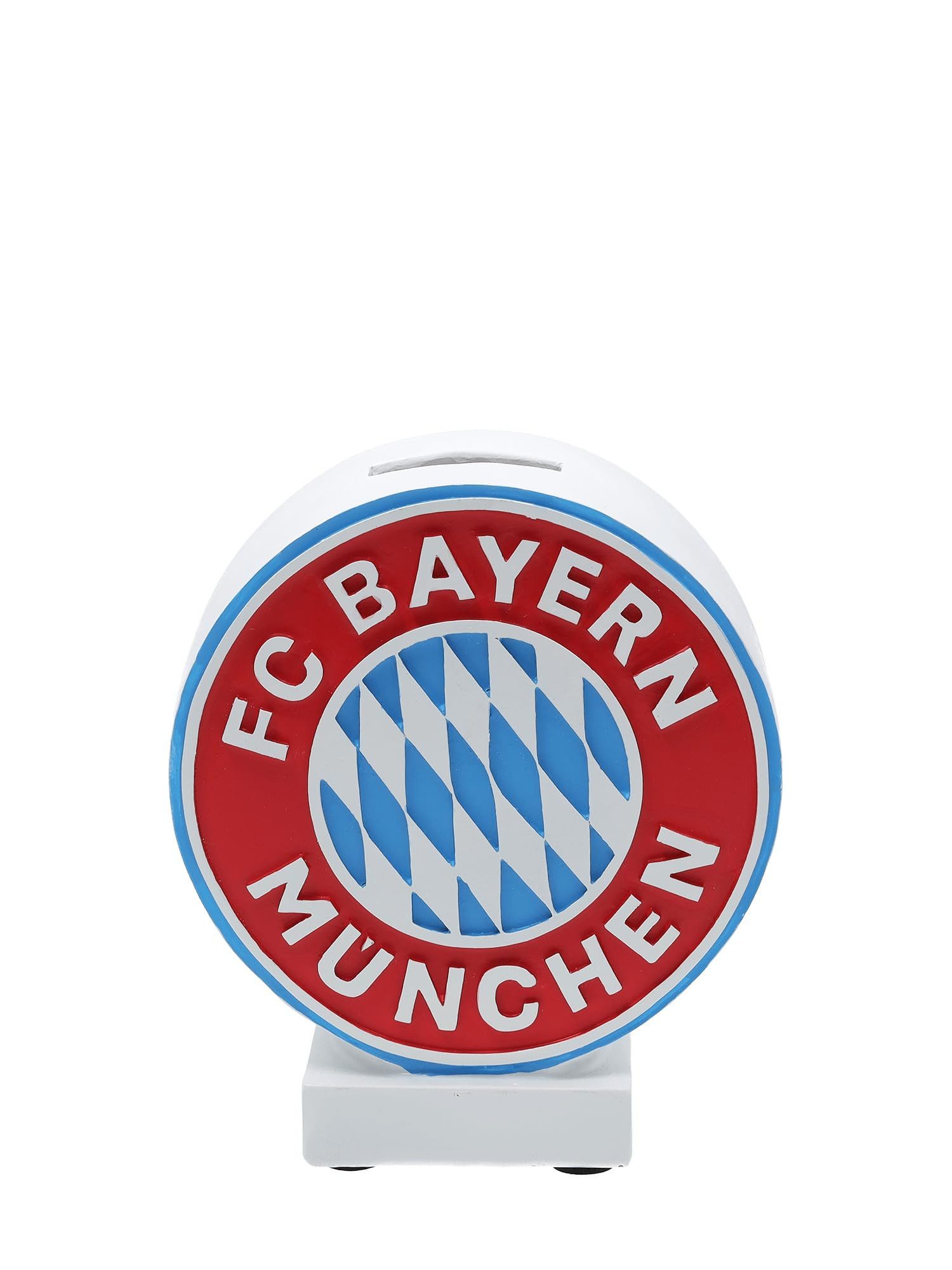 FC Bayern München Календари FC Bayern München Spardose I Sparbüchse I Logo Rot I Fußball I Kinder