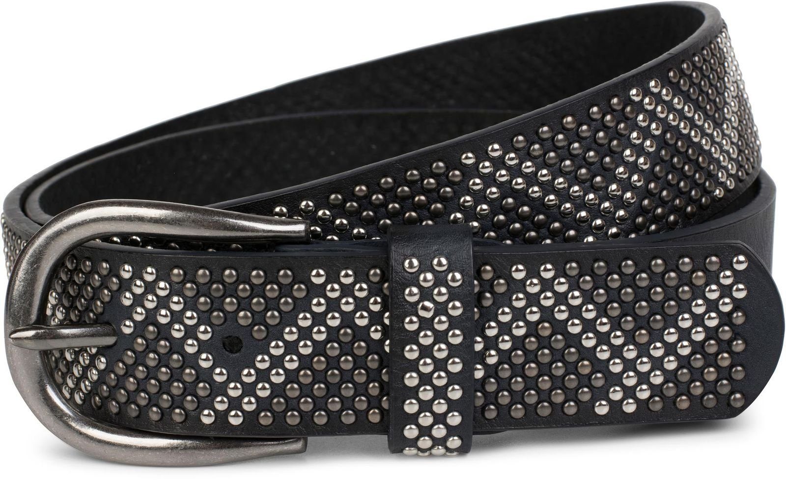 styleBREAKER Nietengürtel Gürtel mit Nieten im günstig online kaufen