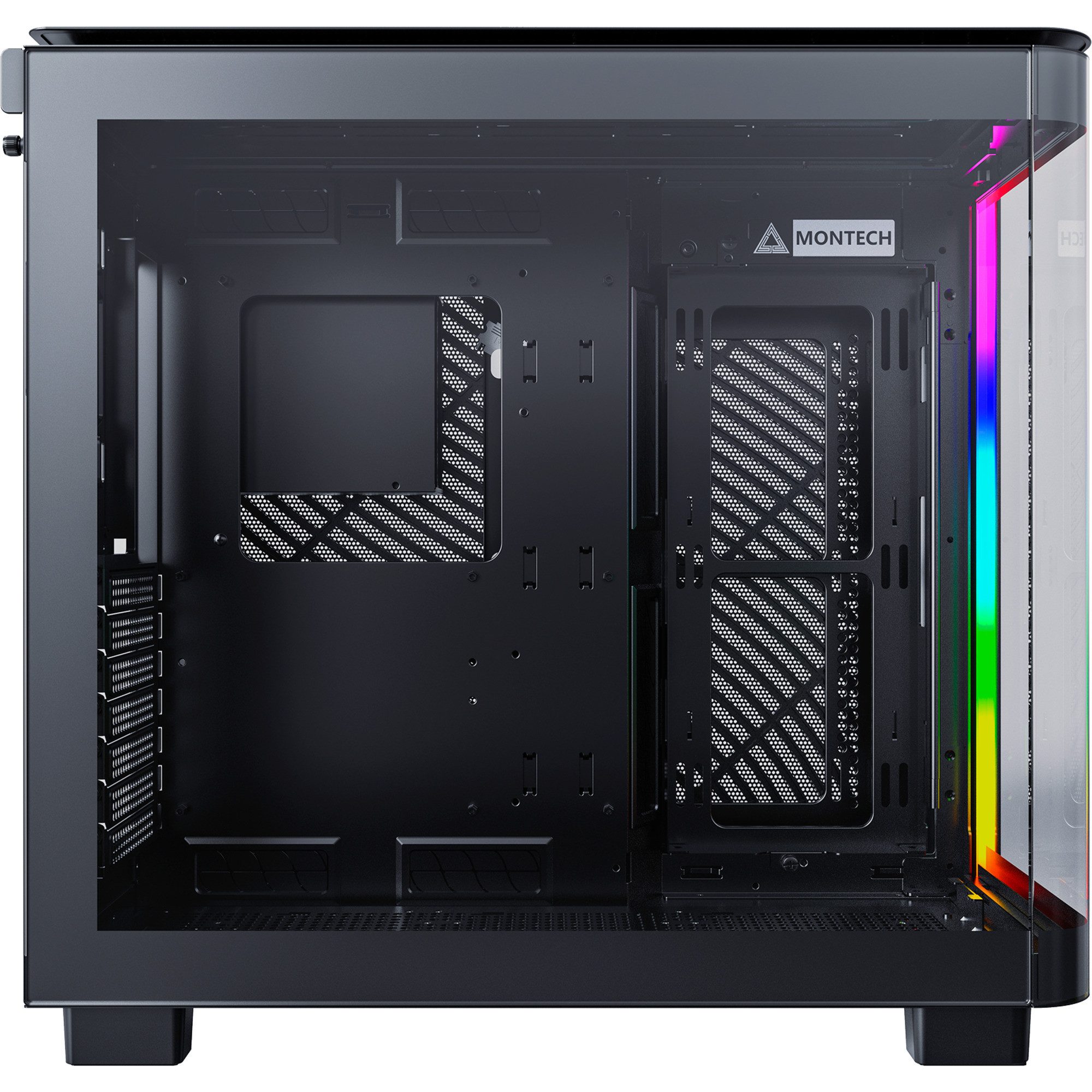 MONTECH PC-Gehäuse Montech KING 95, Tower-Gehäuse, (Tempered Glass x