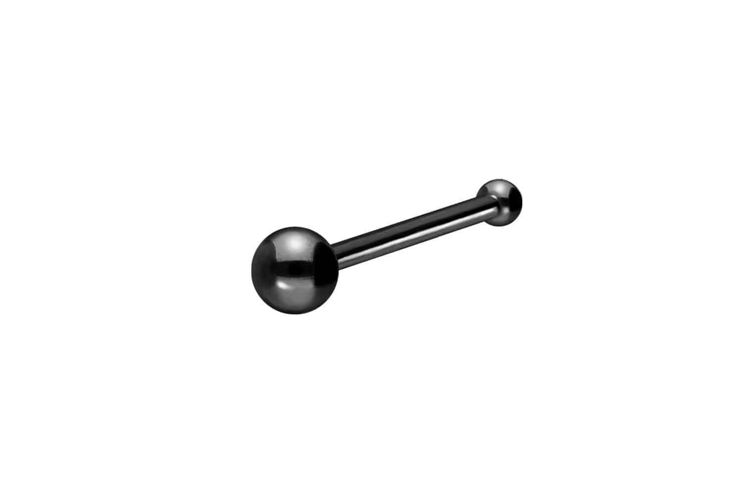 PIERCINGLINE Nasenpiercing Chirurgenstahl Nasenstecker Pin KUGEL (Nasenstecker, 1-tlg)