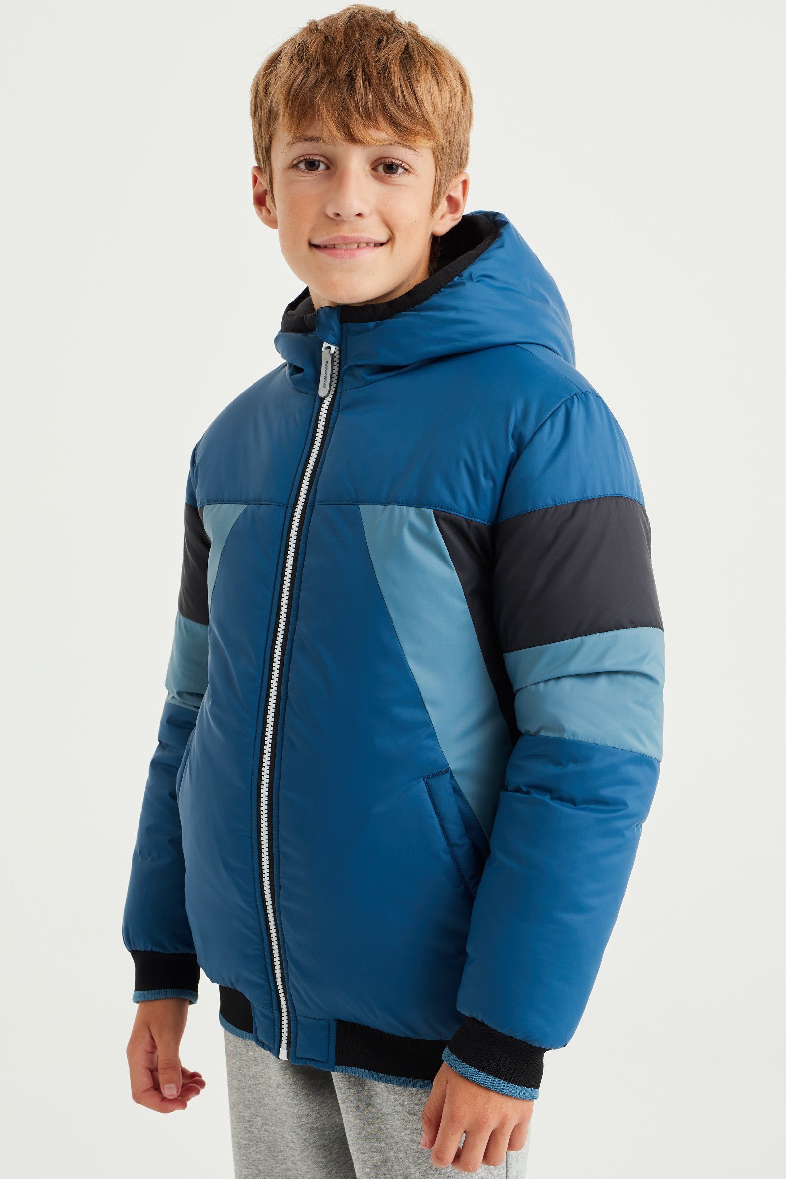 Fashion WE Dunkelblau Winterjacke