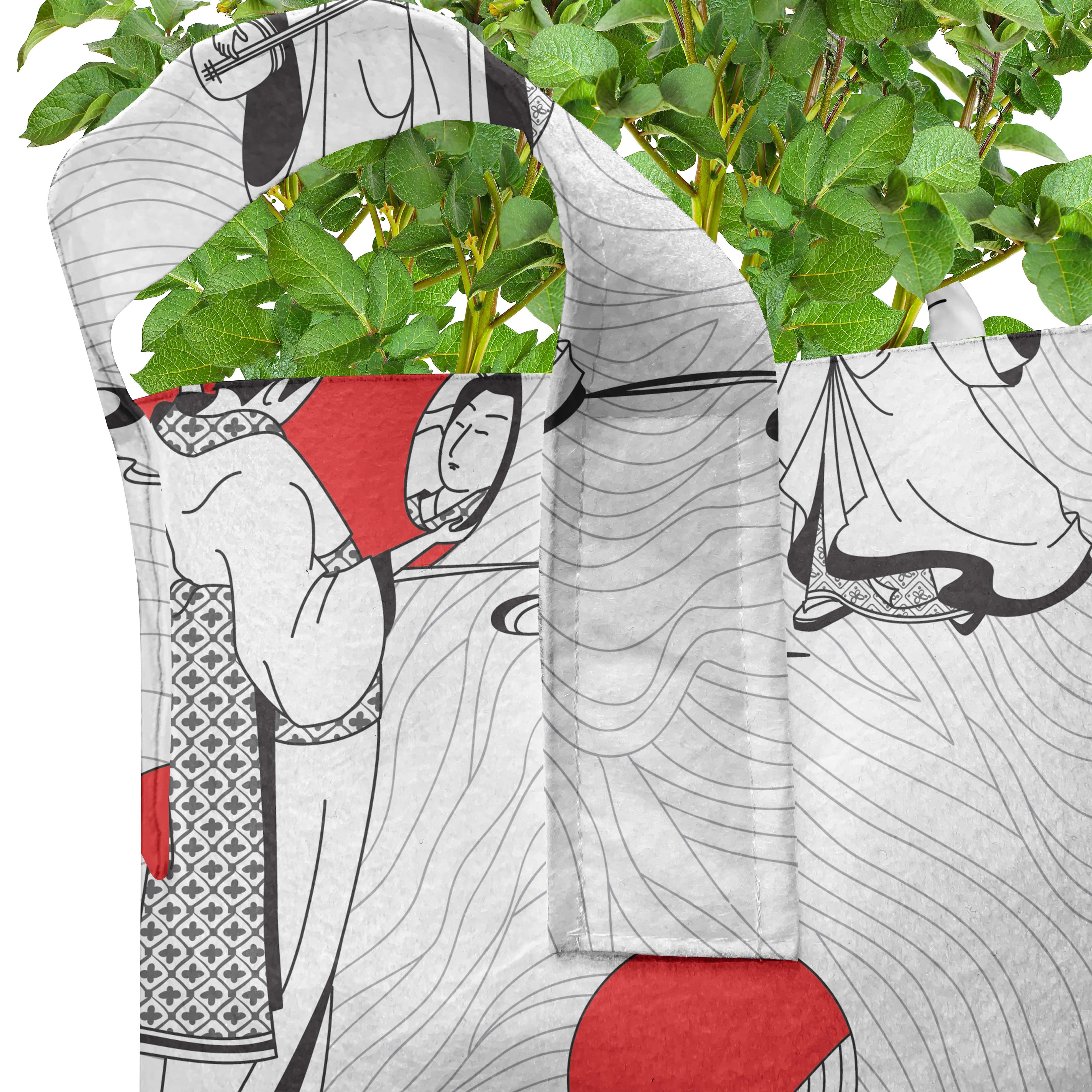 für Abakuhaus Pflanzkübel hochleistungsfähig Griffen mit Pflanzen Stofftöpfe