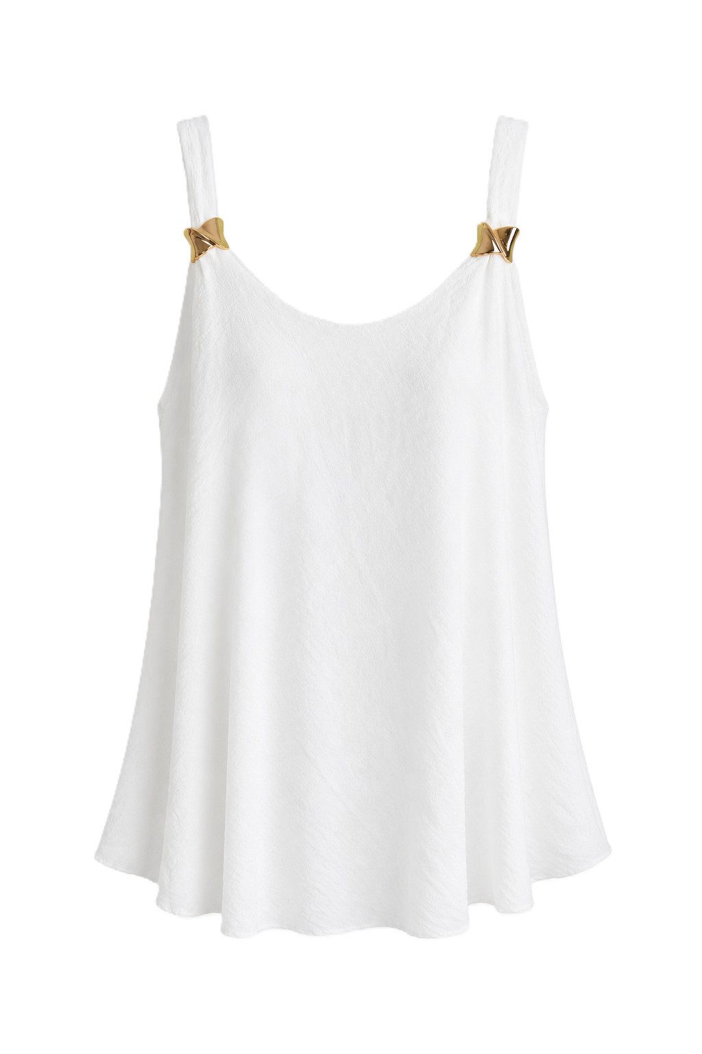 ITALY VIBES Trägertop - elegantes Ärmelloses Shirt - sommerliches Damen Top ONE SIZE, passend von Größe S bis XL