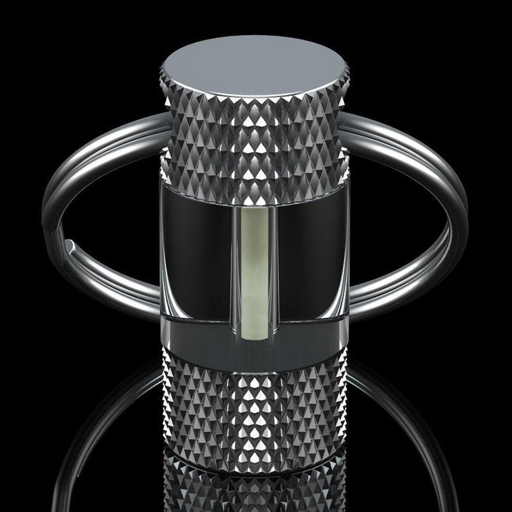 Gartenleuchte Trigalight Schlüsselanhänger weiß