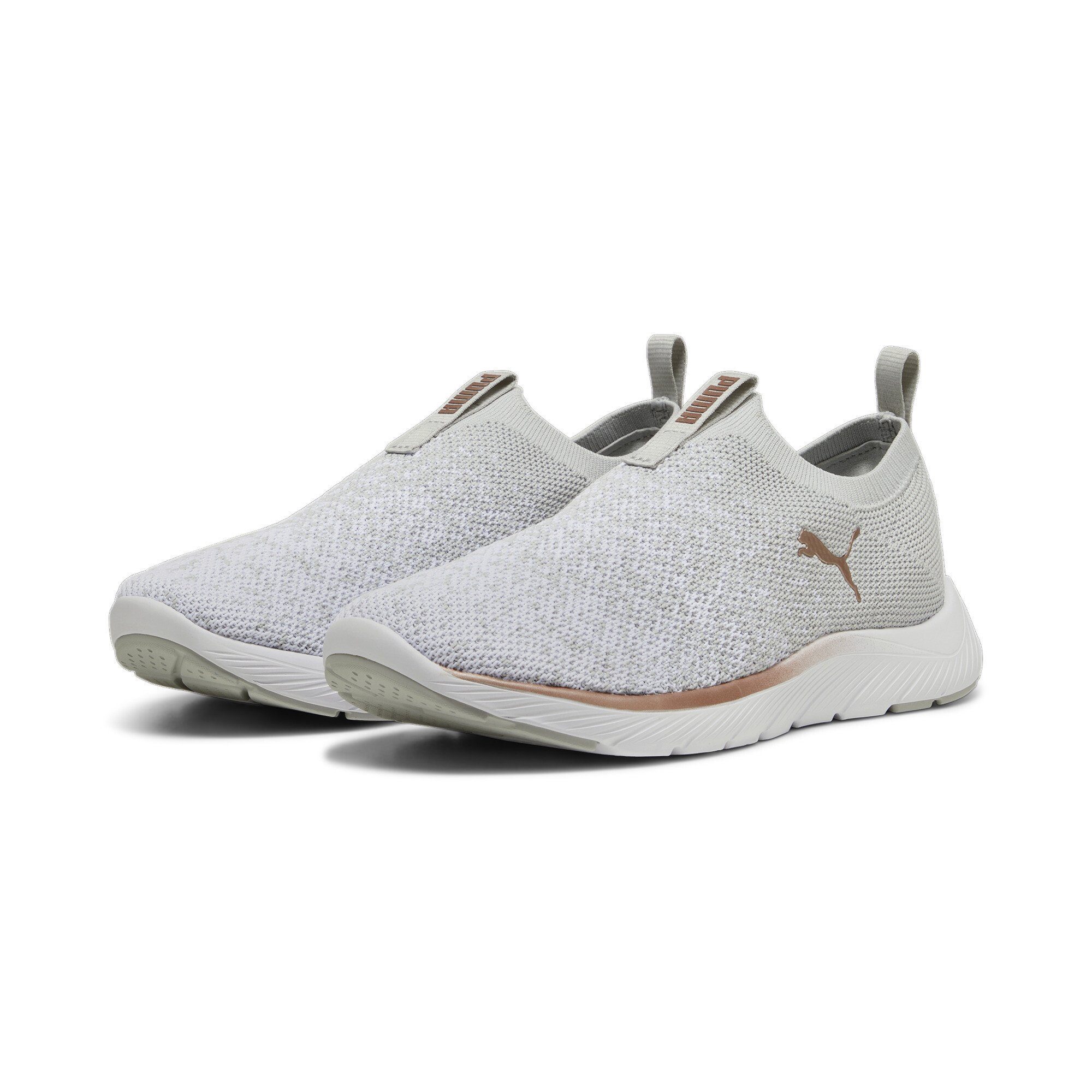 PUMA Softride Premier Slip-On Strick-Laufschuhe Damen Trainingsschuh günstig online kaufen