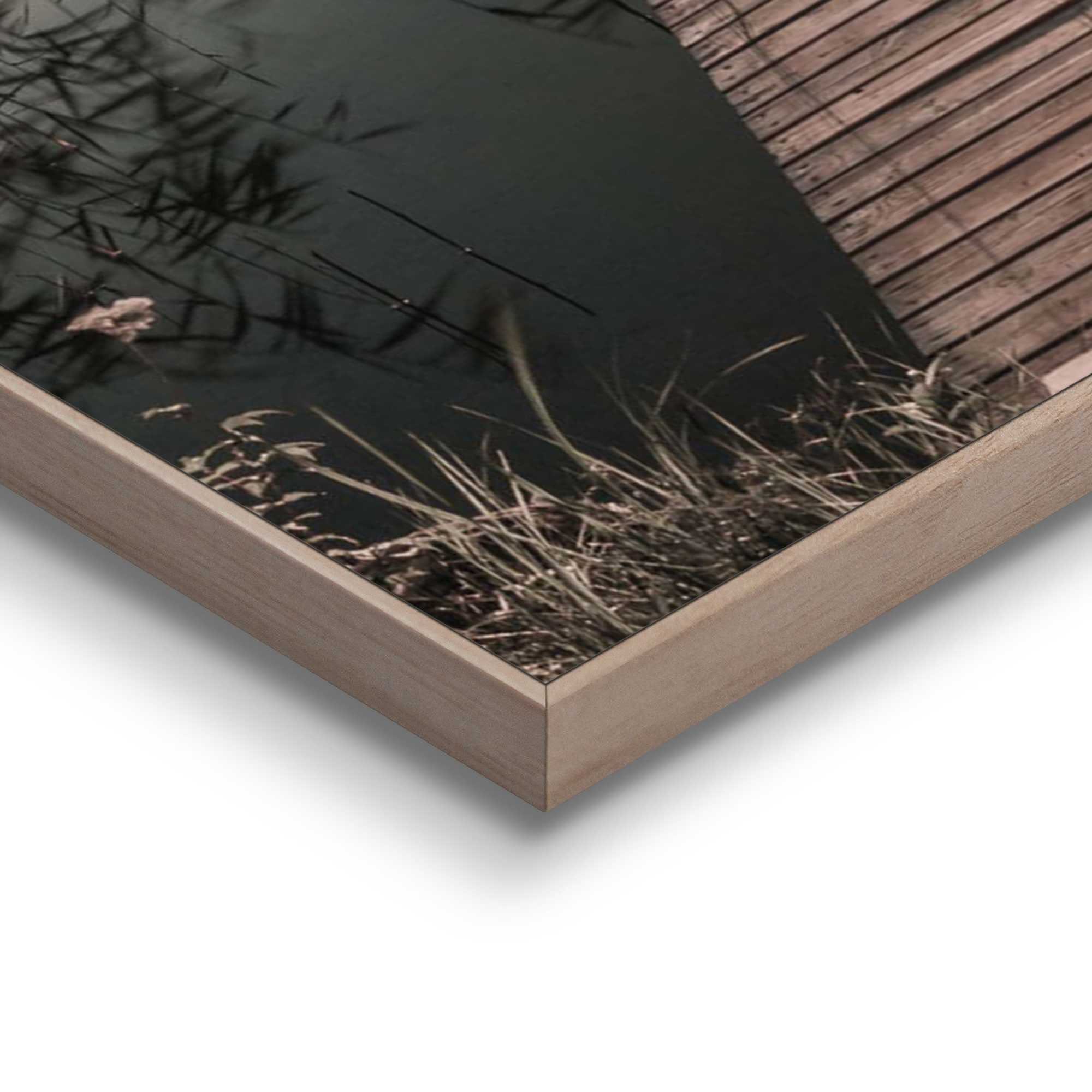 Reinders! Wandbild Slim Frame Wood 50x70 Scandic Jetty