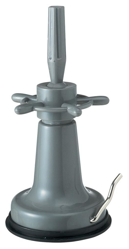 Comair Germany Frisierkopf Comair Übungskopfarbeitsständer Kunststoff mit Saugnapf