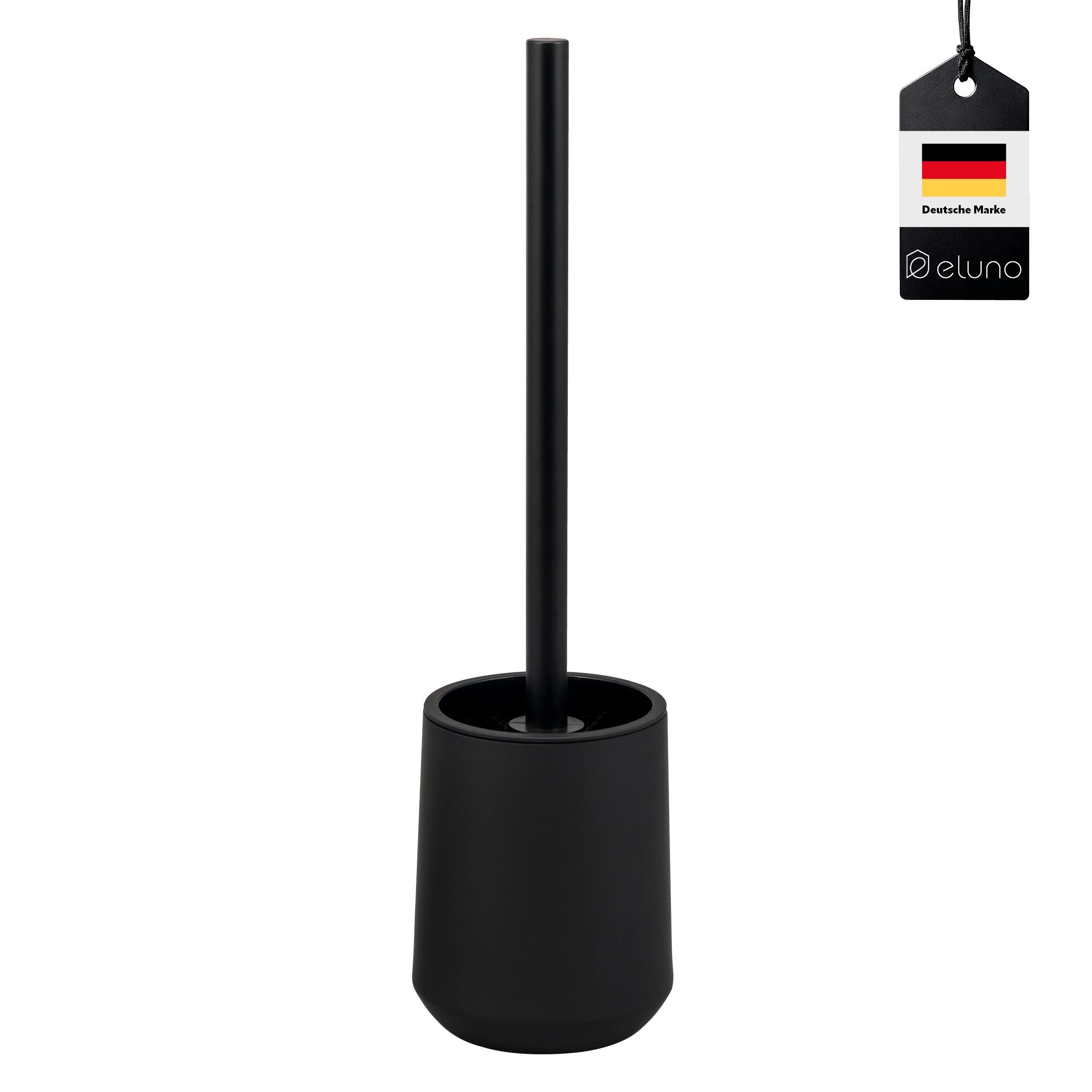 eluno WC-Garnitur WC-Bürste inkl. 1x Ersatzbürstenkopf, Kunststoff, (1-tlg) günstig online kaufen