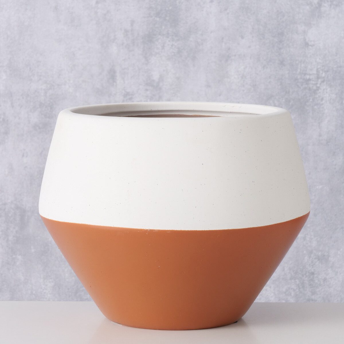 BOLTZE GRUPPE GmbH Blumentopf Zweifarbiger Blumentopf MARLIS, Ø 25,5 cm