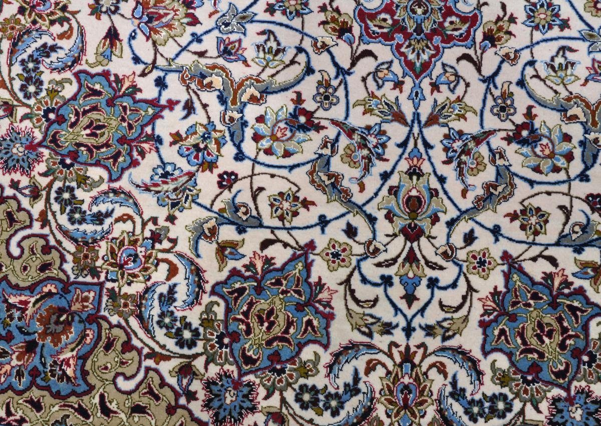Nain Orientteppich, Trading, 6 Höhe: rechteckig, mm Isfahan Handgeknüpfter 158x232 Seidenkette Orientteppich