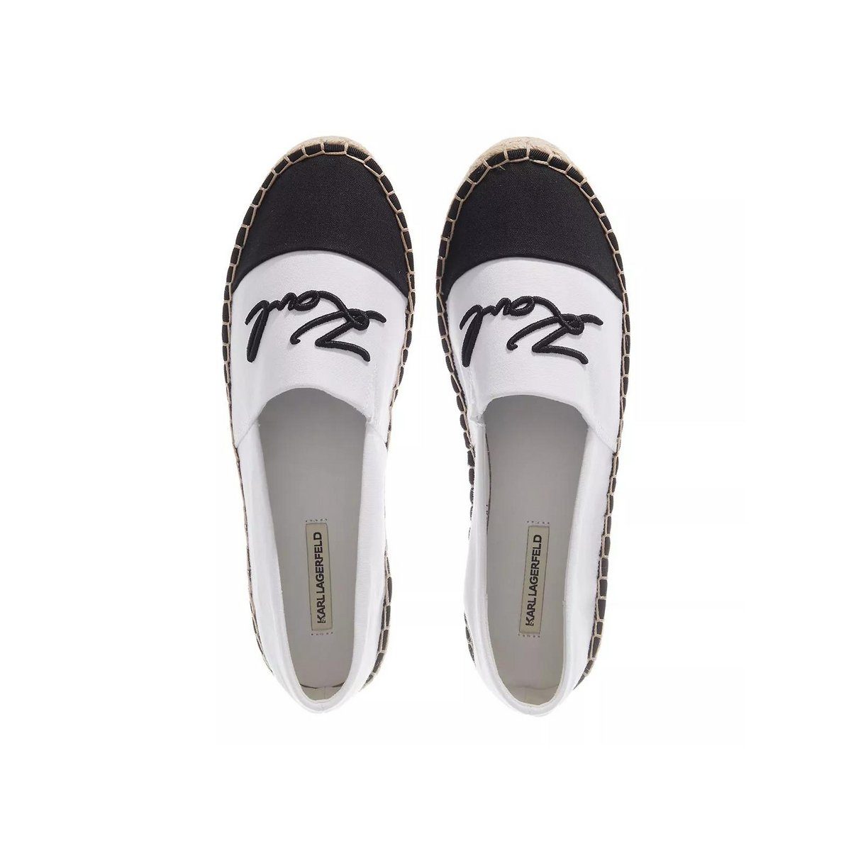 Espadrille (1-tlg) weiß LAGERFELD