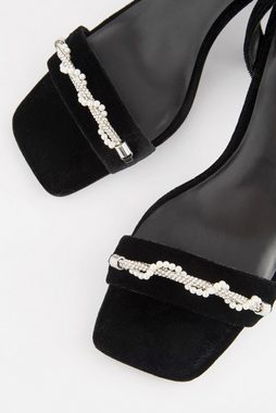 Next Forever Comfort® Blockabsatz-Sandalette mit Perlen Sandalette (1-tlg)