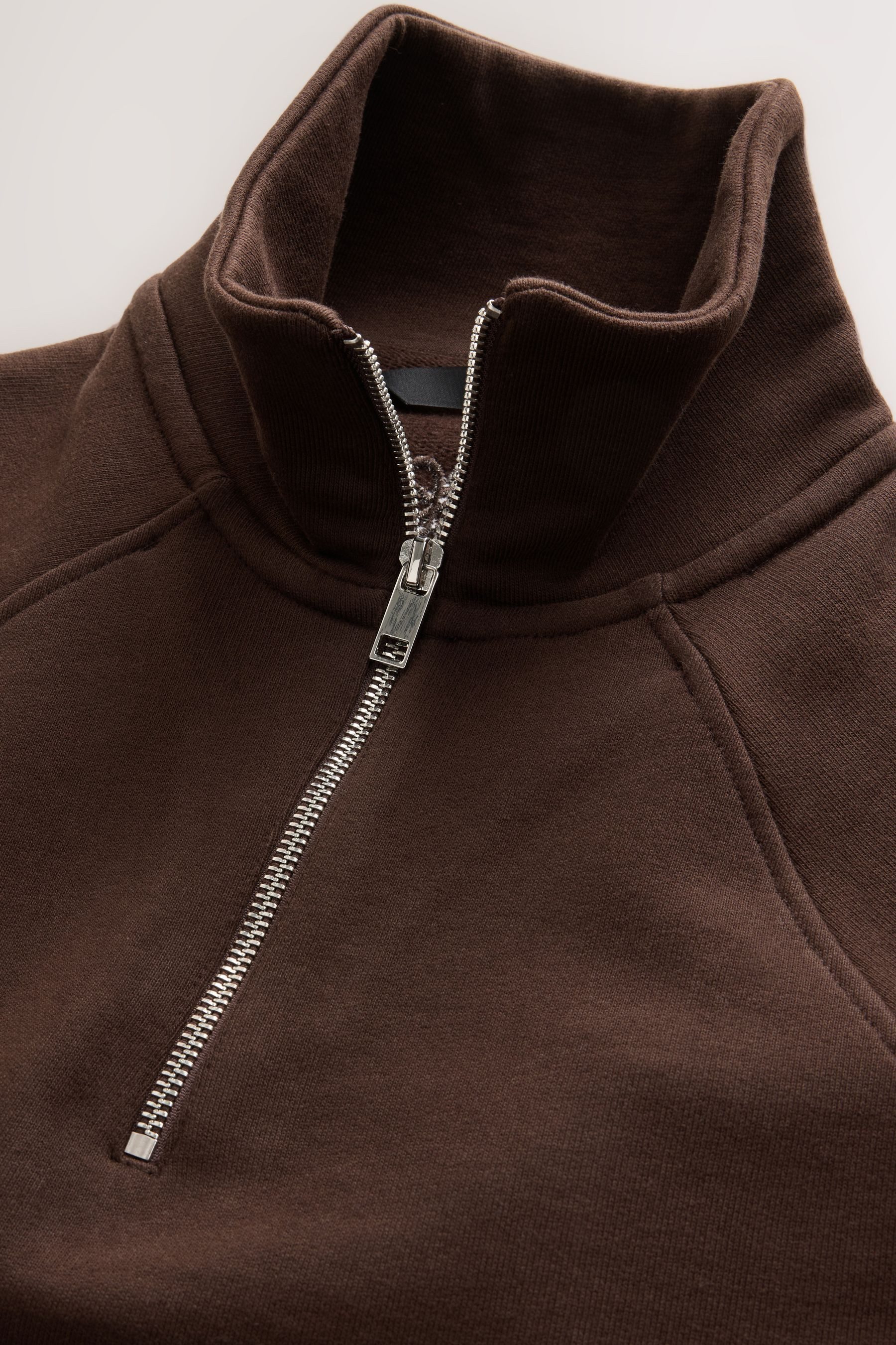 Next Sweatshirt Sweatshirt mit viertellangem Reißverschluss (1-tlg) – Bild 3 von 5