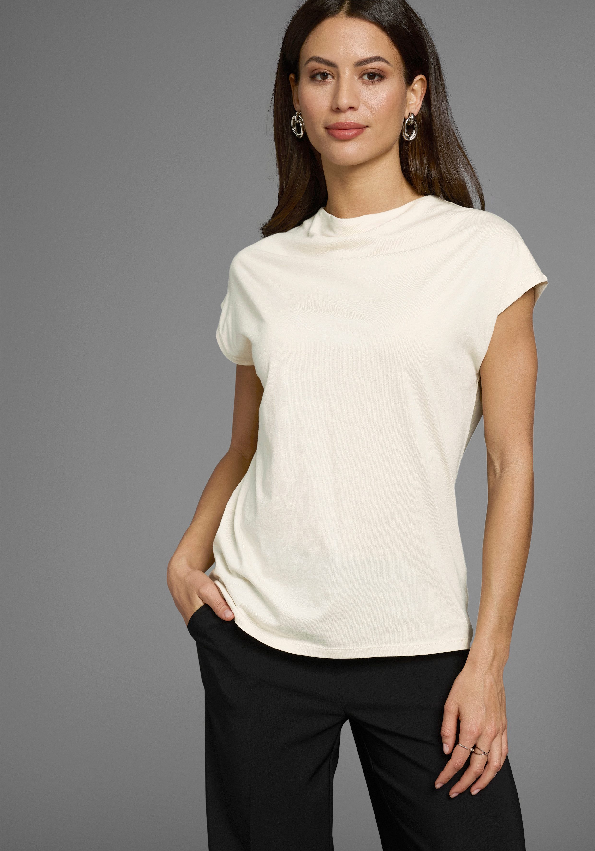HECHTER PARIS T-Shirt ärmellos, figurumspielende Passform, günstig online kaufen