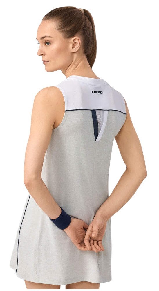 Head Tenniskleid Play Tech Dress (separate Innenhose) grau Damen
