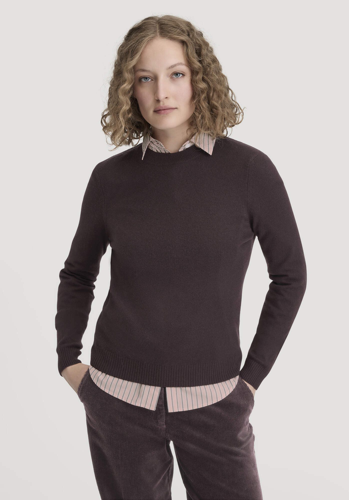 Hessnatur Strickpullover aus Bio-Schurwolle mit Kaschmir günstig online kaufen