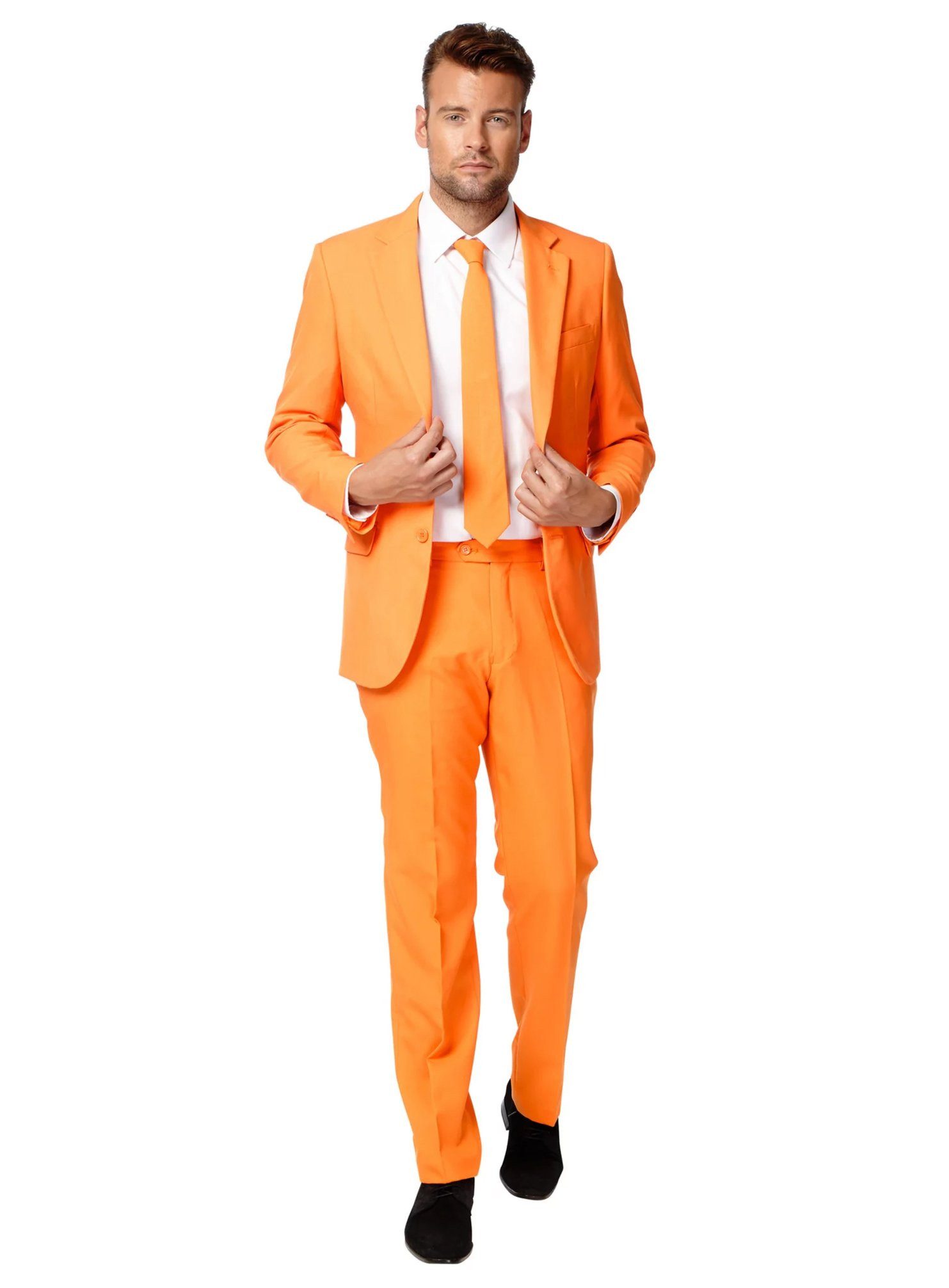 Opposuits Anzug The Orange Kostüm Anzug - für Karneval Halloween Ausgefallene Anzüge für coole Männer