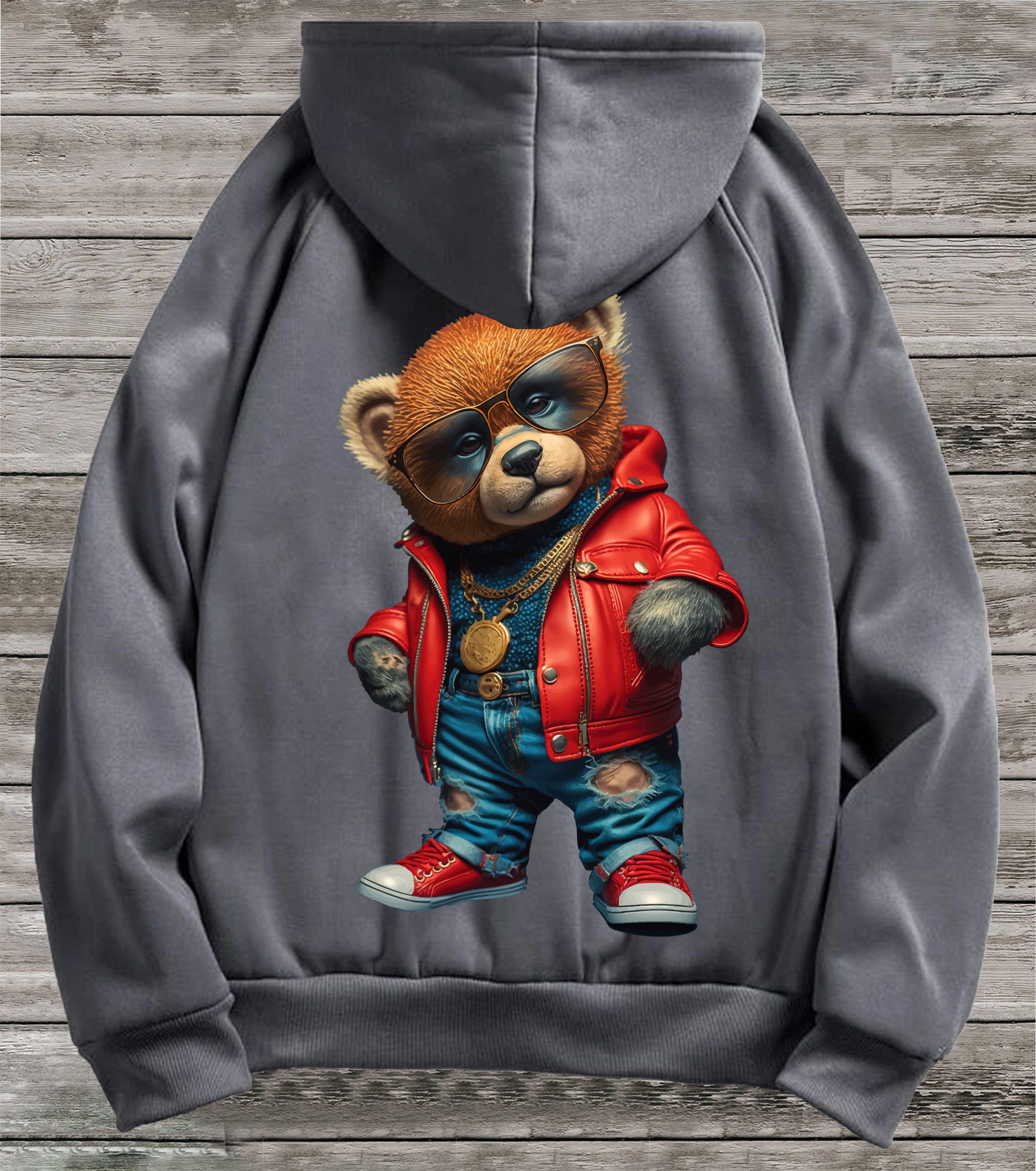 RMK Kapuzenpullover Herren Hoodie Longsleeve mit günstig online kaufen