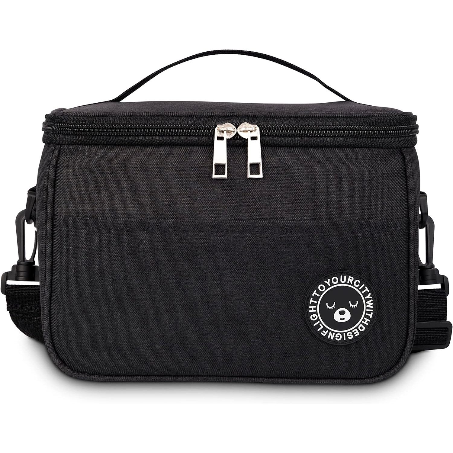 TUWENA Kühltasche Klein 6.4L, Lunchbox Tasche, Lunchtasche Isoliert, Faltbar Tragbar, Arbeit Reisen Büro Picknick