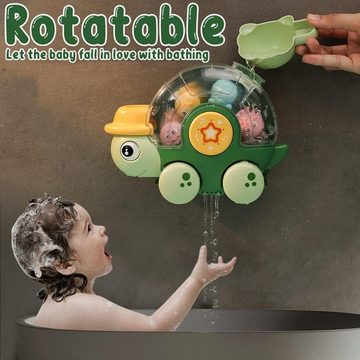 SOTOR Badespielzeug Baby Badewannenspielzeug, Badespielzeug für Kleinkinder ab 18 Monate (1-tlg), Eltern-Kind Interaktives Spiel Schwimmbad Spielzeug