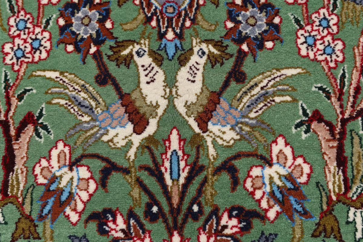 Orientteppich Isfahan rechteckig, mm Trading, Handgeknüpfter 8 Nain Höhe: 115x176 Seidenkette Orientteppich
