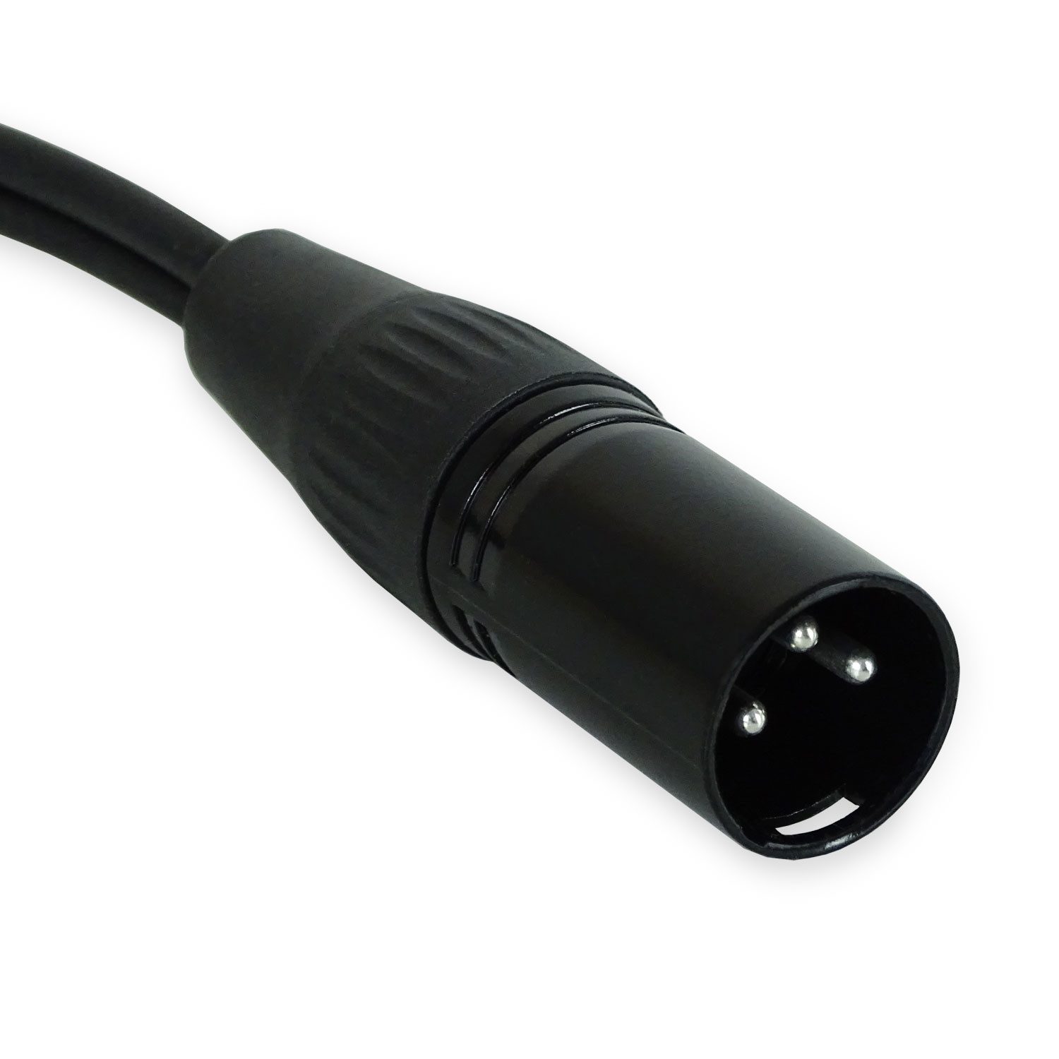 keepdrum keepdrum YC020 Y-Adapterkabel XLR-Splitter 2x Buchse - 1x Stecker Audio-Adapter 1x XLR-Stecker zu 2x XLR-Buchse, 25 cm, Splitter-Kabel