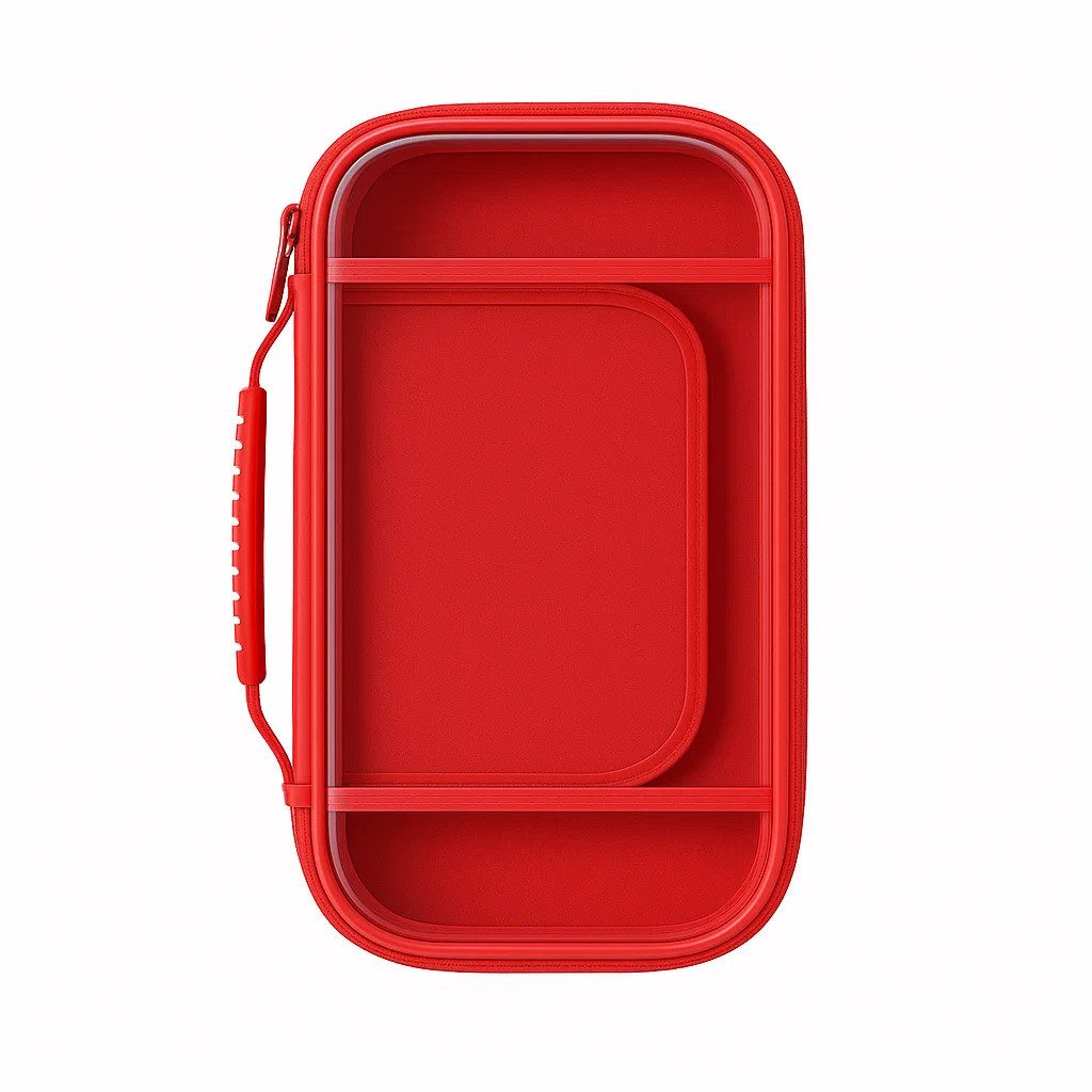 what the shop Nintendo-Schutzhülle Nintendo Switch 2 Schutzhülle Case–stoßfest in 4 Farben, Transparentes Front Cover-Zeig deinen Style