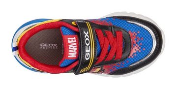 Geox J CIBERDRON BOY E Sneaker mit Blinkfunktion, Freizeitschuh, Halbschuh, Schnürschuh