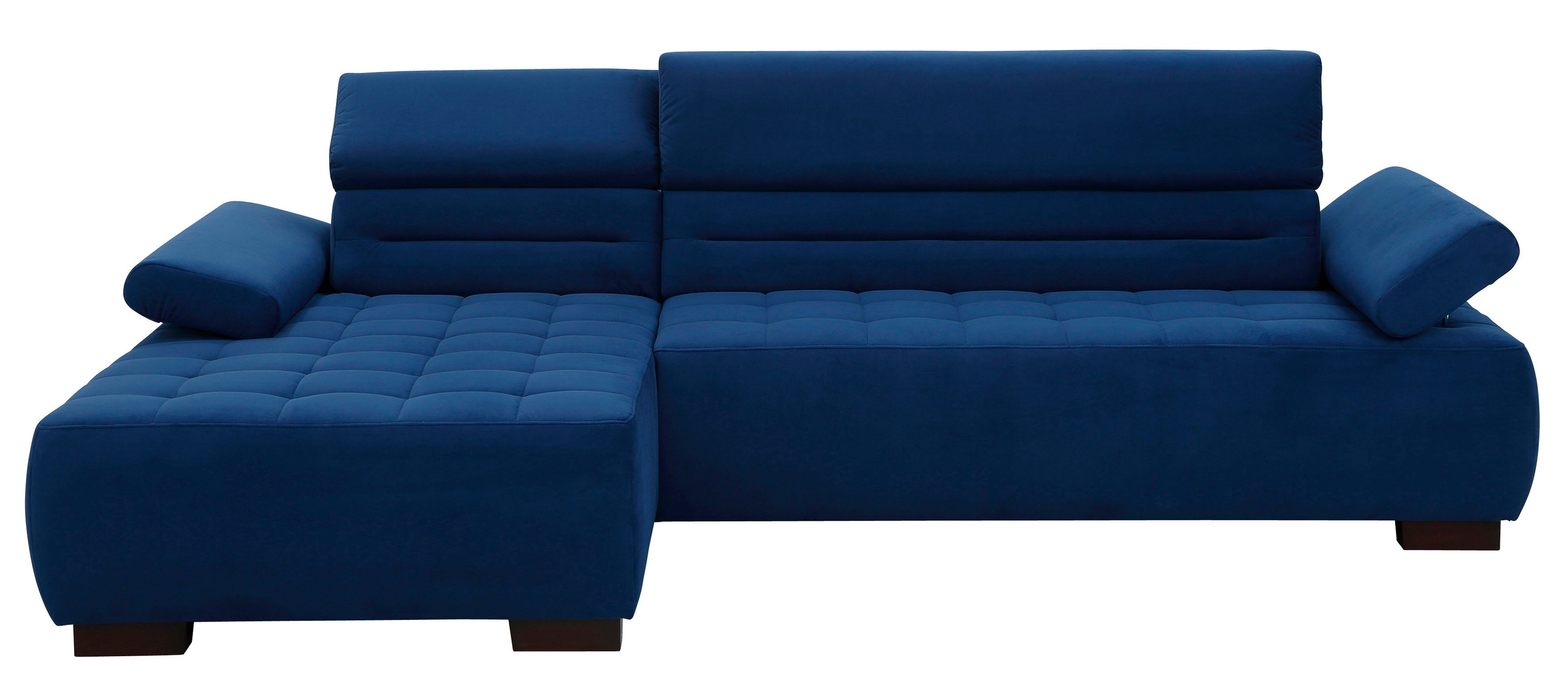 Home affaire Ecksofa Thunder L-Form, mit Recamierenabschluss, mit Arm- und Kopfteilverstellung