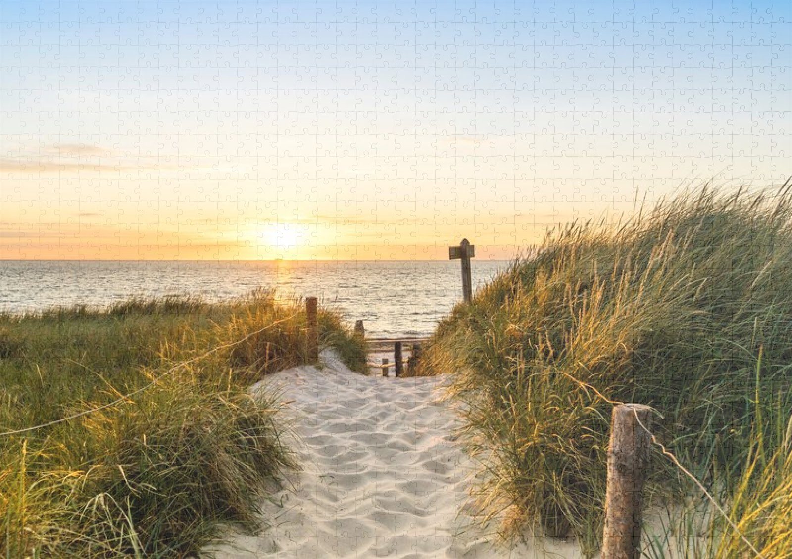 raxxa Puzzle Premium-Puzzle "Dünen am Strand", FSC®, 1000 Puzzleteile günstig online kaufen