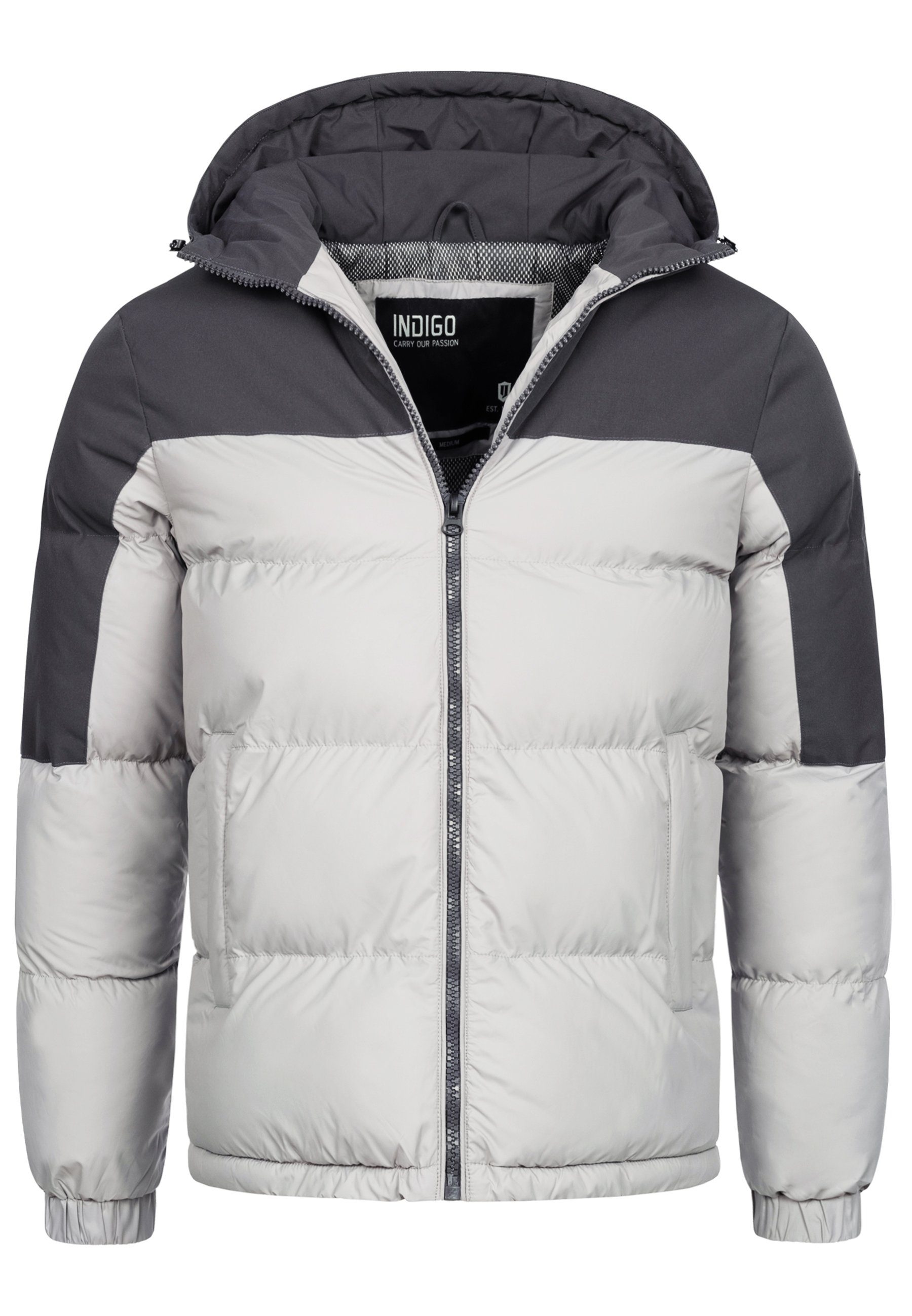 Danix Grey Winterjacke Indicode Lt