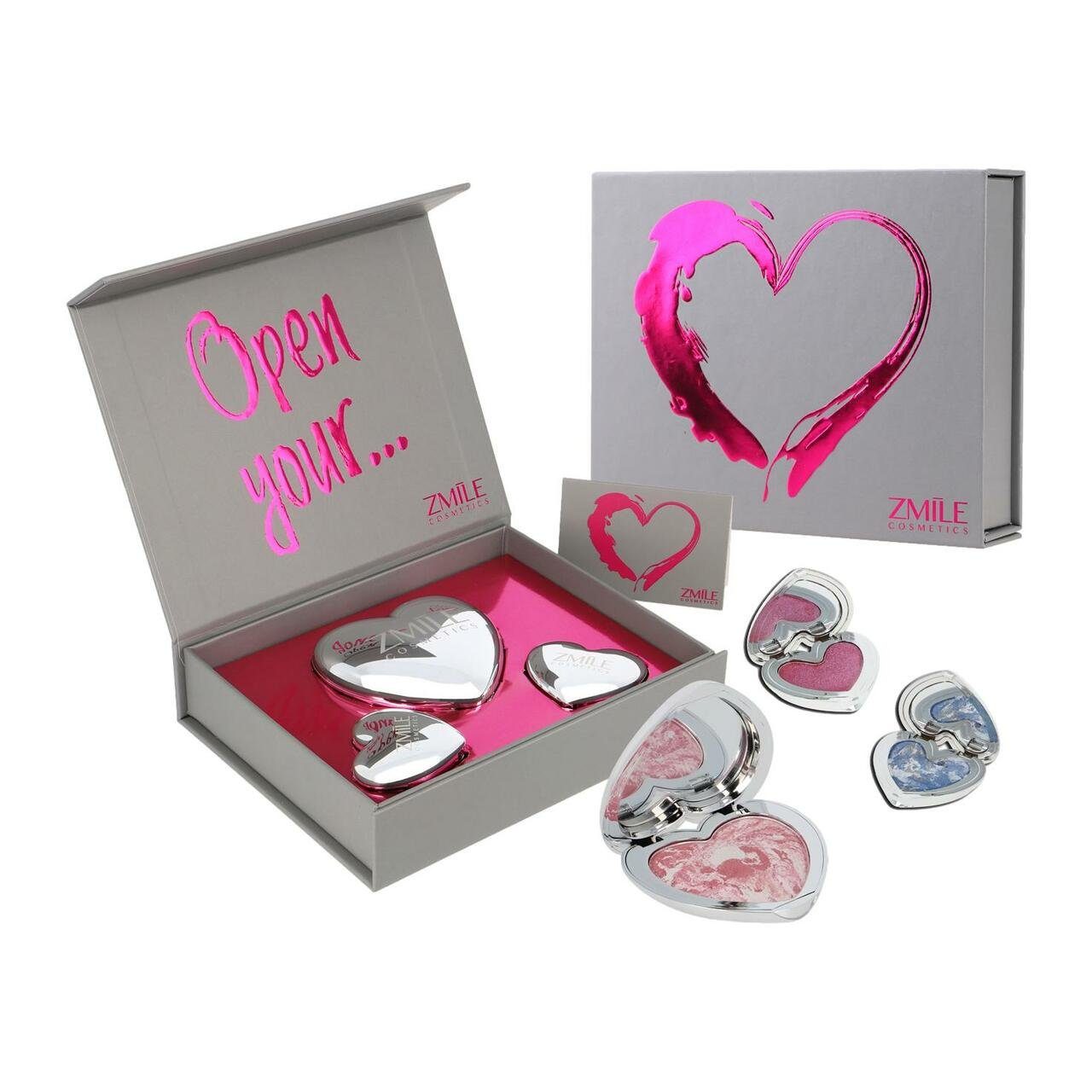 ZMILE COSMETICS Augen-Make-Up-Set Geschenk-Box Sweetheart Orchid Love, 1-tlg., Alle Hauttypen, vegan