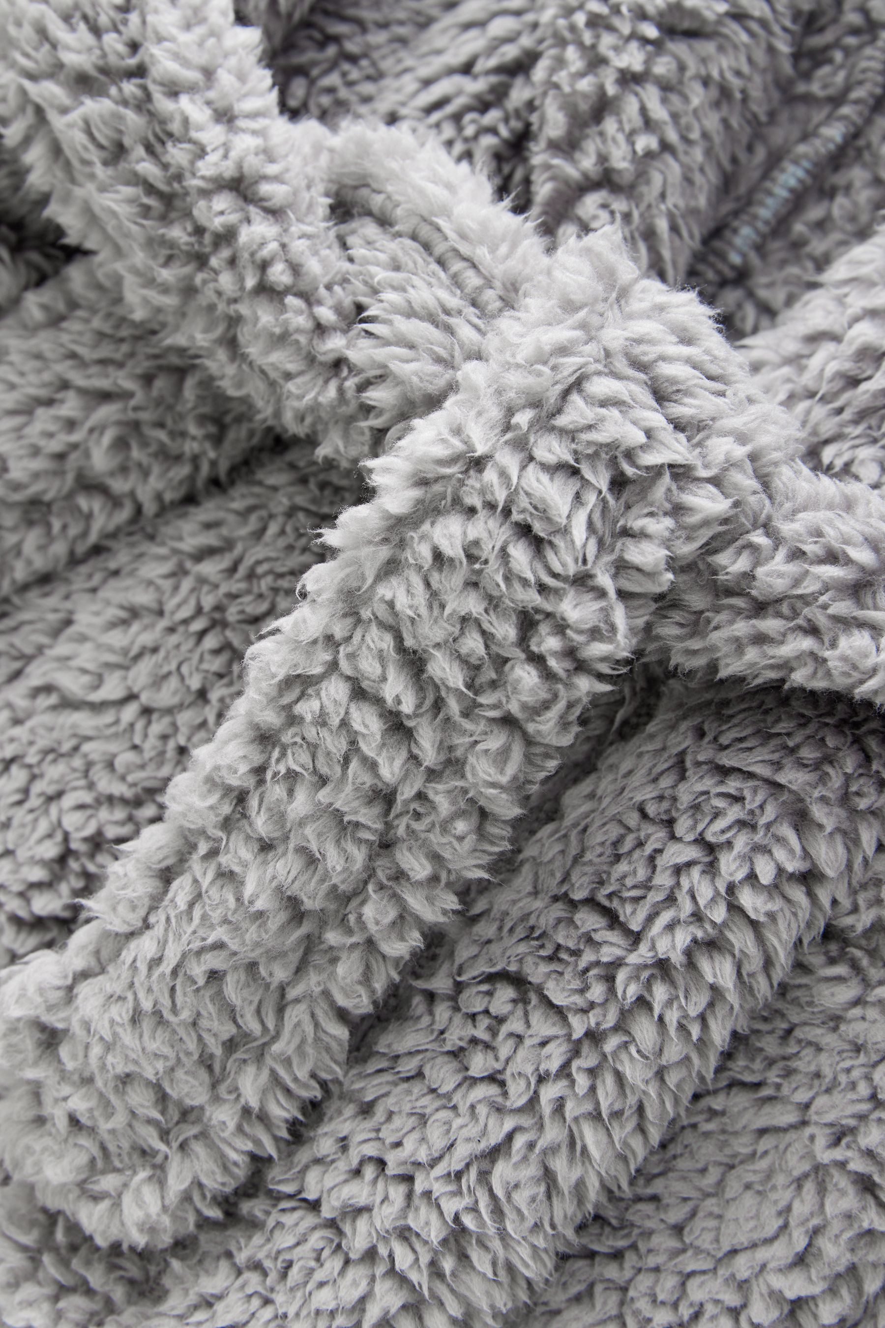 Next Kinderbademantel Fleece-Bademantel, Polyester (recycelt), Polyester