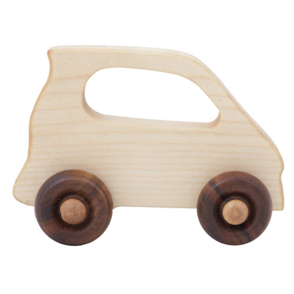 Woodenstory Spielzeug-Auto Holzauto E-Auto (FSC) Holzspielzeug, FSC und 100% ökologisch