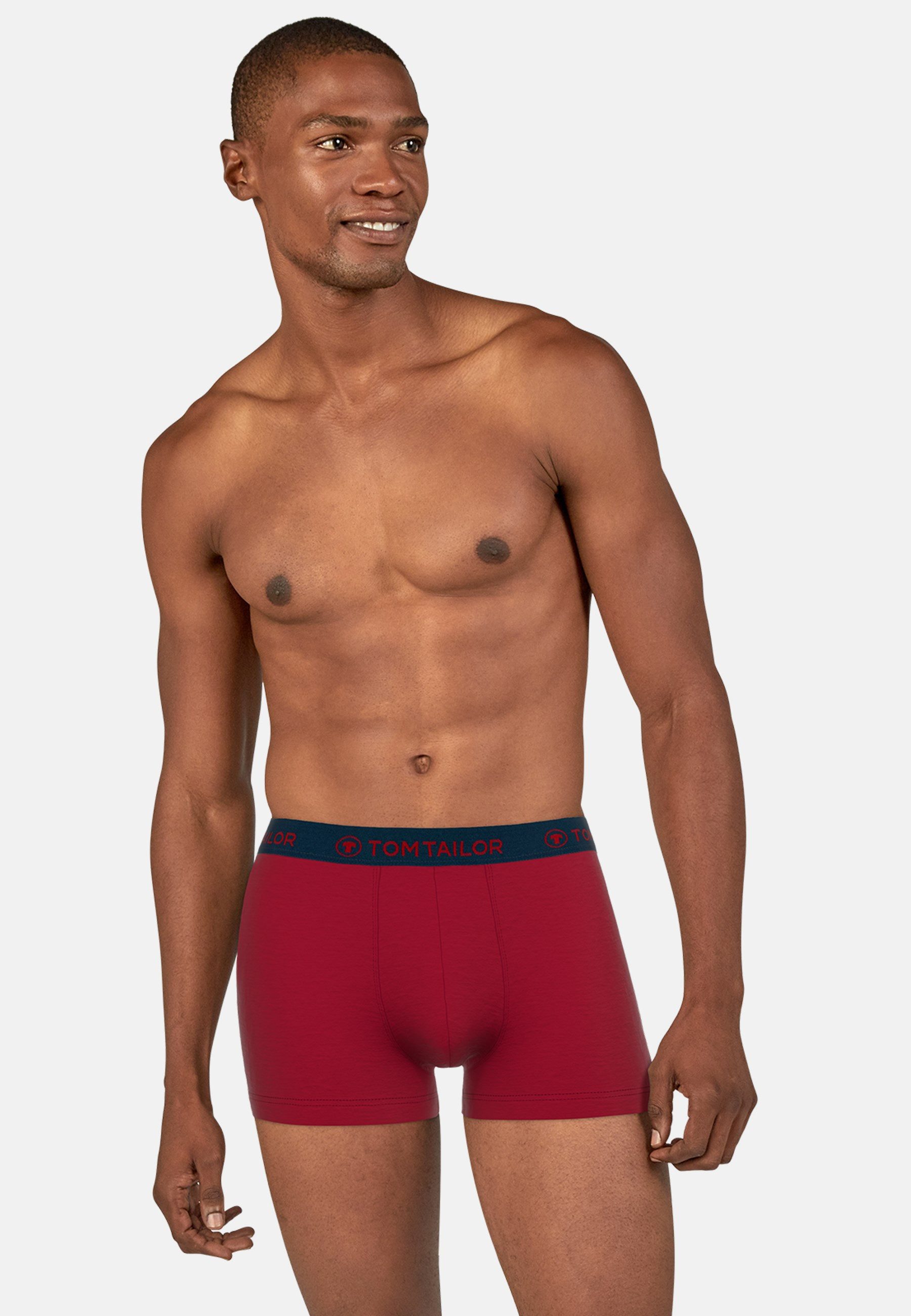 TOM TAILOR Boxershorts (3er-Pack) mit Logobund günstig online kaufen